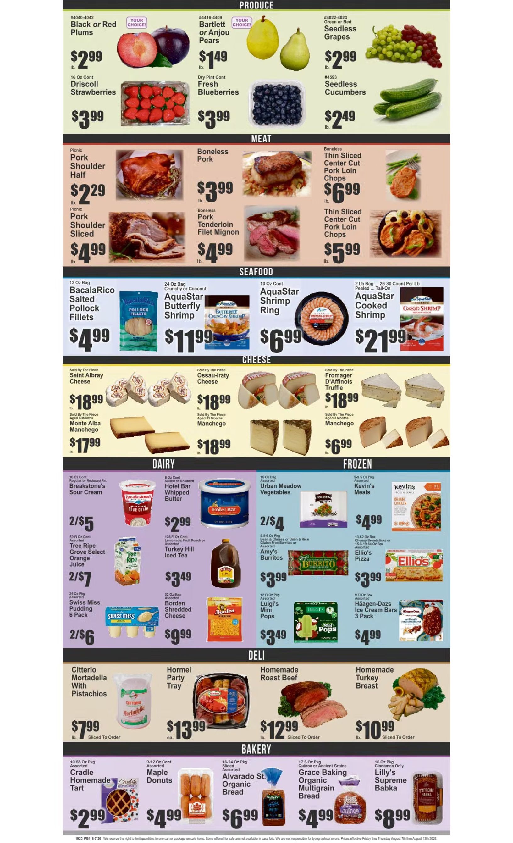 Brooklyn Fare Weekly Ad August 7 - 13, 2026
