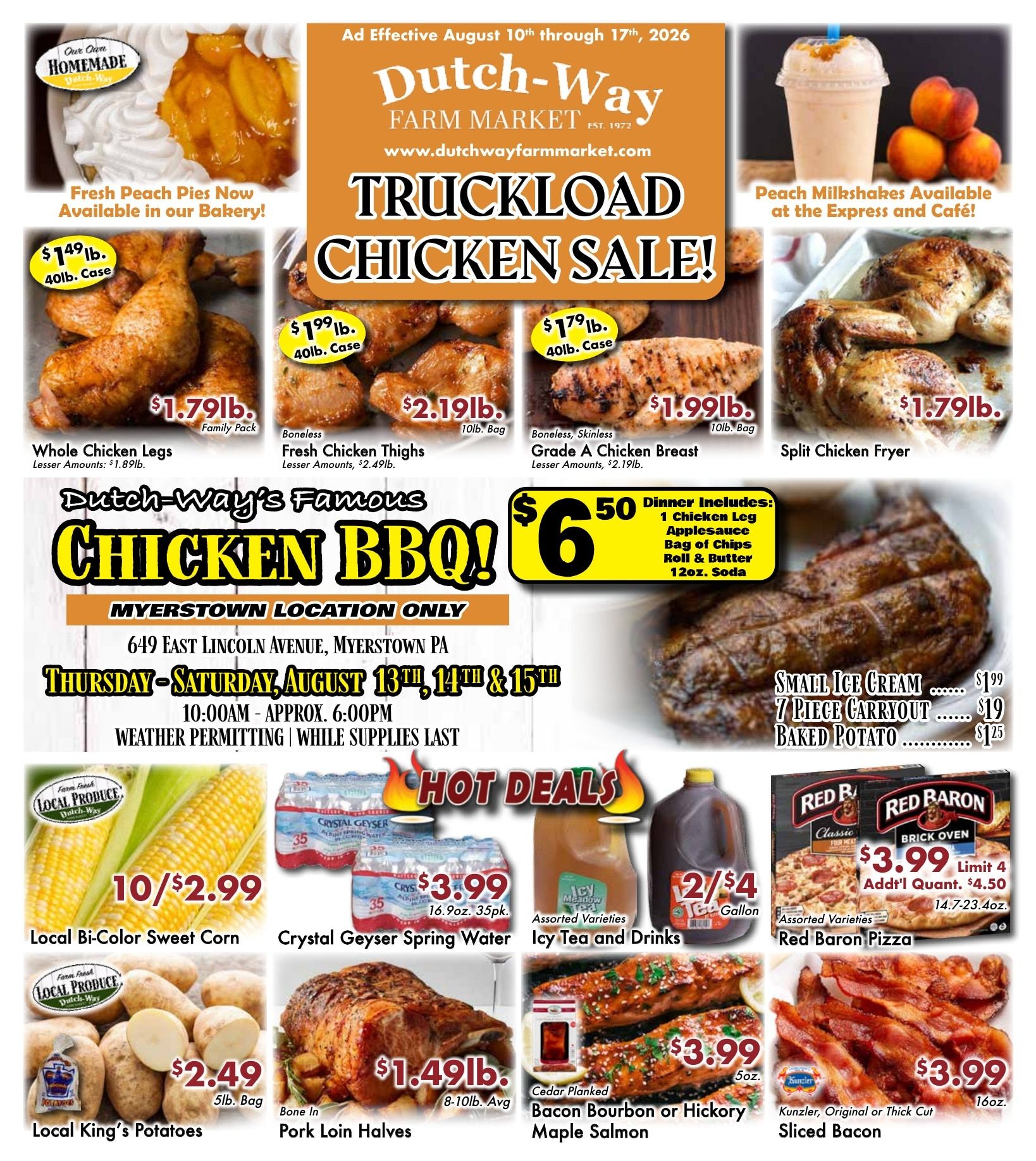 Dutch-Way Farm Market Weekly Ad August 10 - 17, 2026