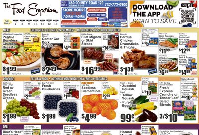 The Food Emporium (460 County Road 520, Marlboro, NJ) Food Emporium Weekly Ad August 7 - 13, 2026