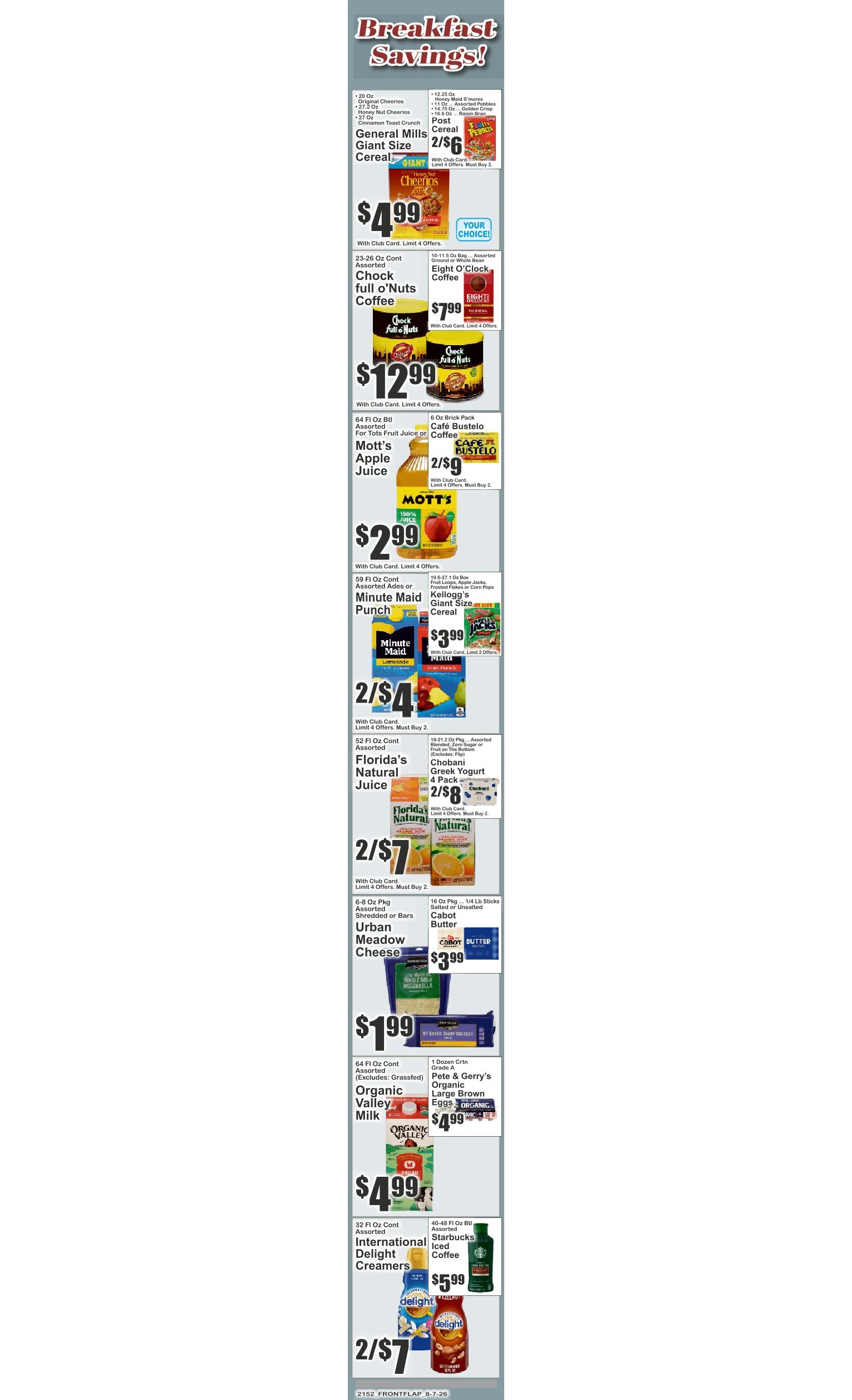 The Food Emporium (460 County Road 520, Marlboro, NJ) Food Emporium Weekly Ad August 7 - 13, 2026
