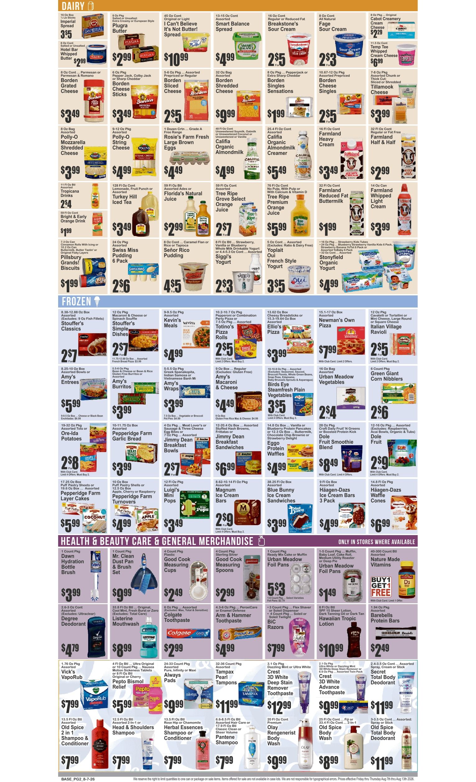 The Food Emporium (460 County Road 520, Marlboro, NJ) Food Emporium Weekly Ad August 7 - 13, 2026