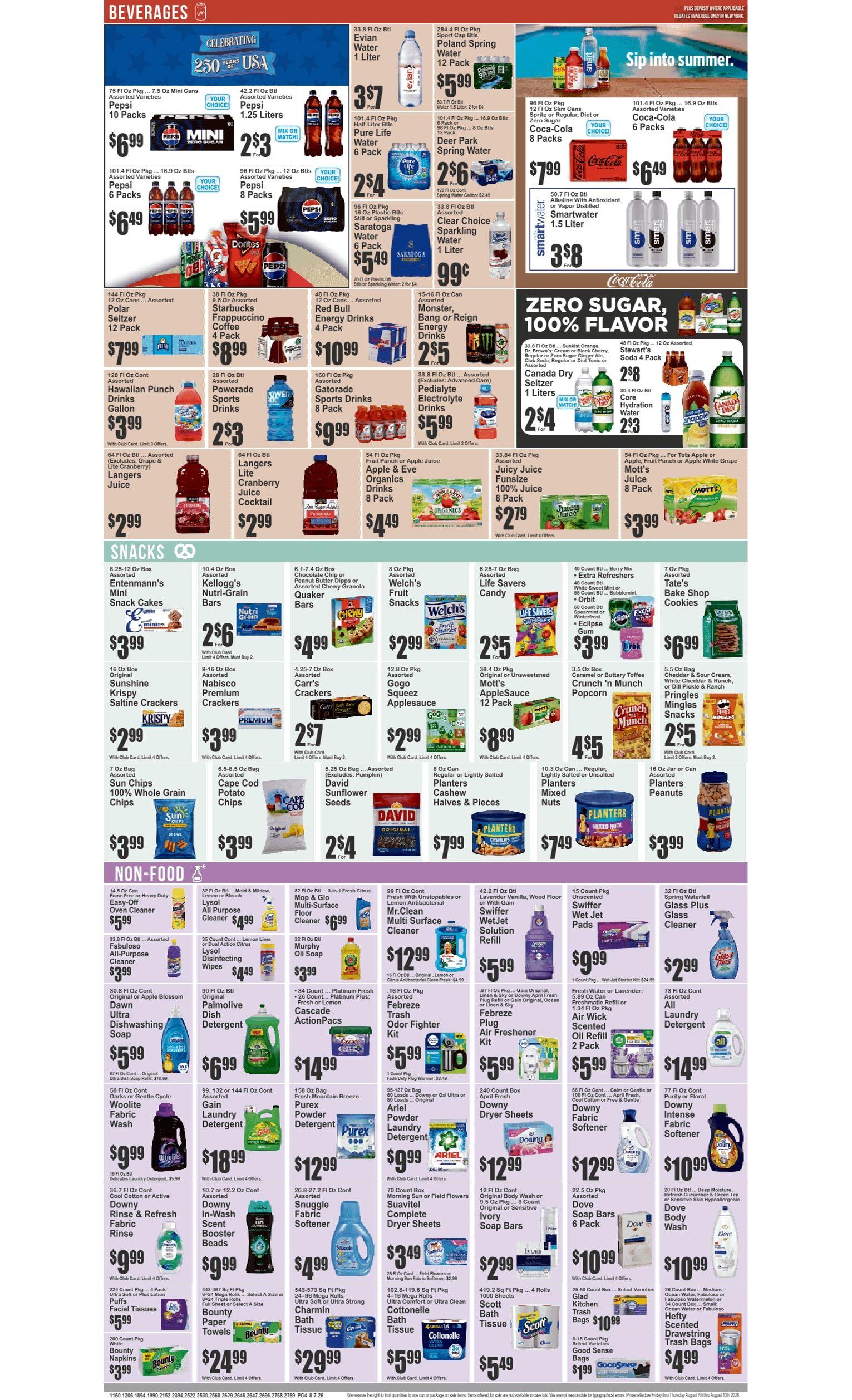 The Food Emporium (460 County Road 520, Marlboro, NJ) Food Emporium Weekly Ad August 7 - 13, 2026