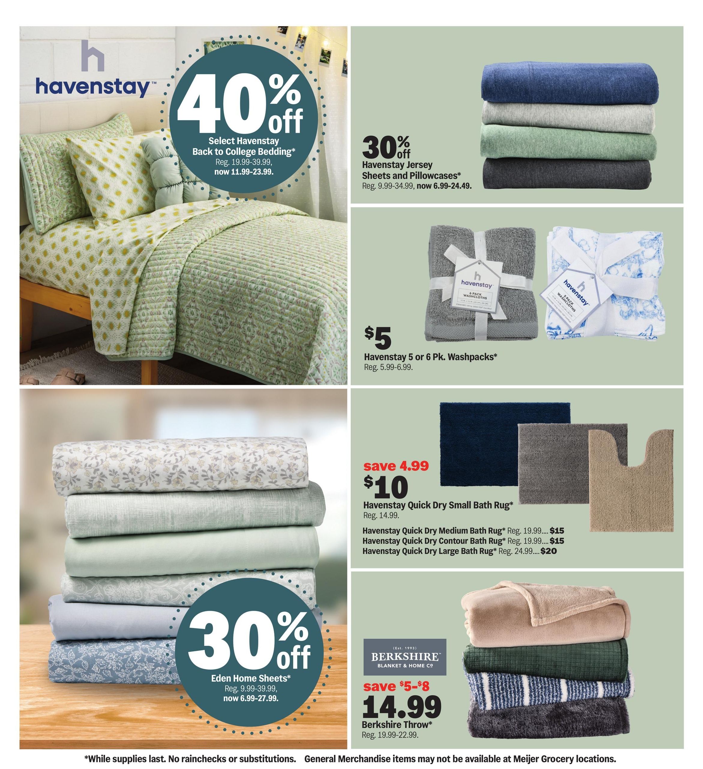 Meijer college vibes. real low prices. Weekly Ad August 12 - 18, 2026
