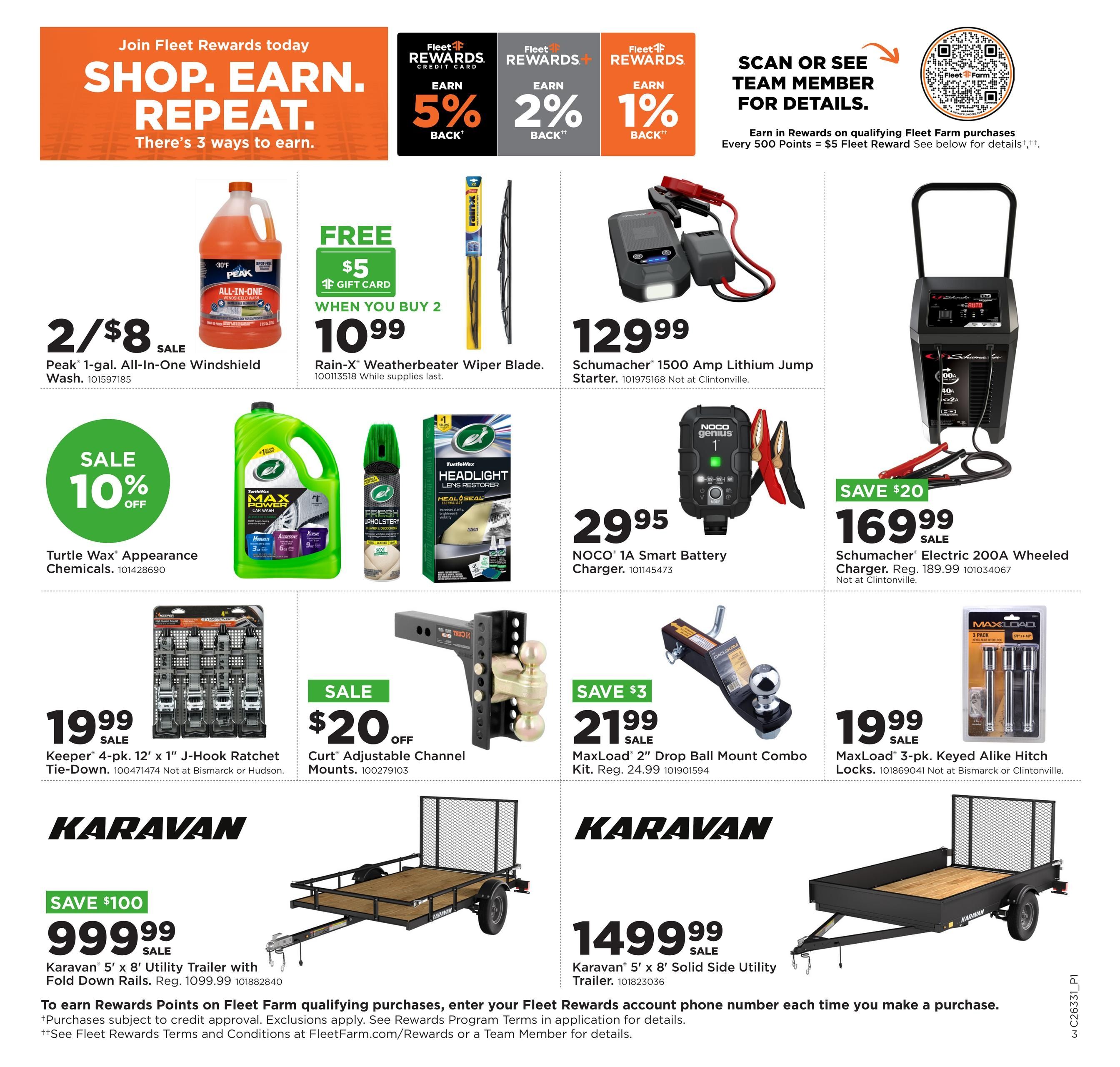 Fleet Farm Weekly Ad August 10 - 16, 2026