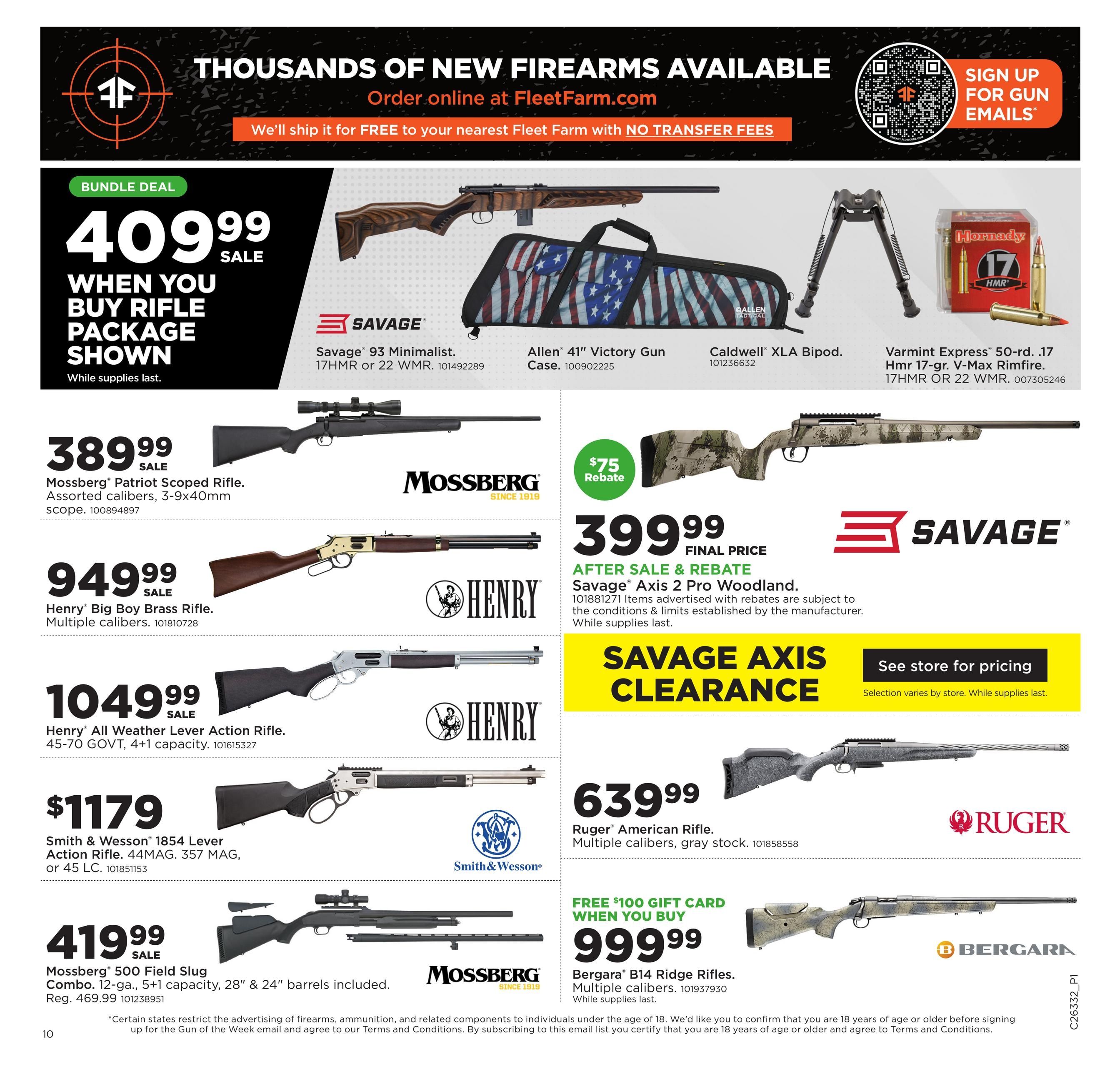 Fleet Farm (MN, ND, WI) Weekly Ad August 10 - 23, 2026