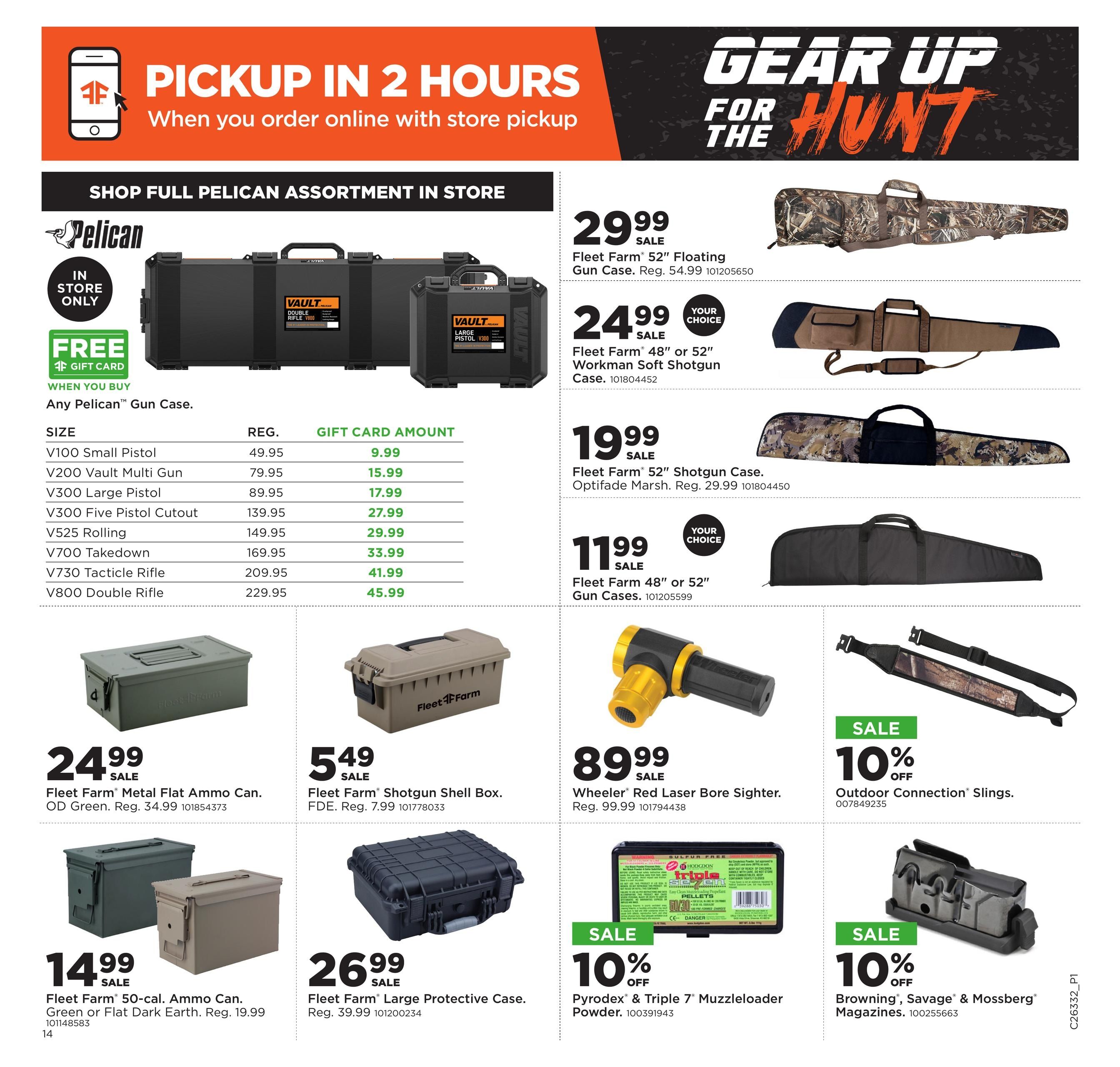 Fleet Farm (Comstock Area, MN) Weekly Ad August 10 - 23, 2026