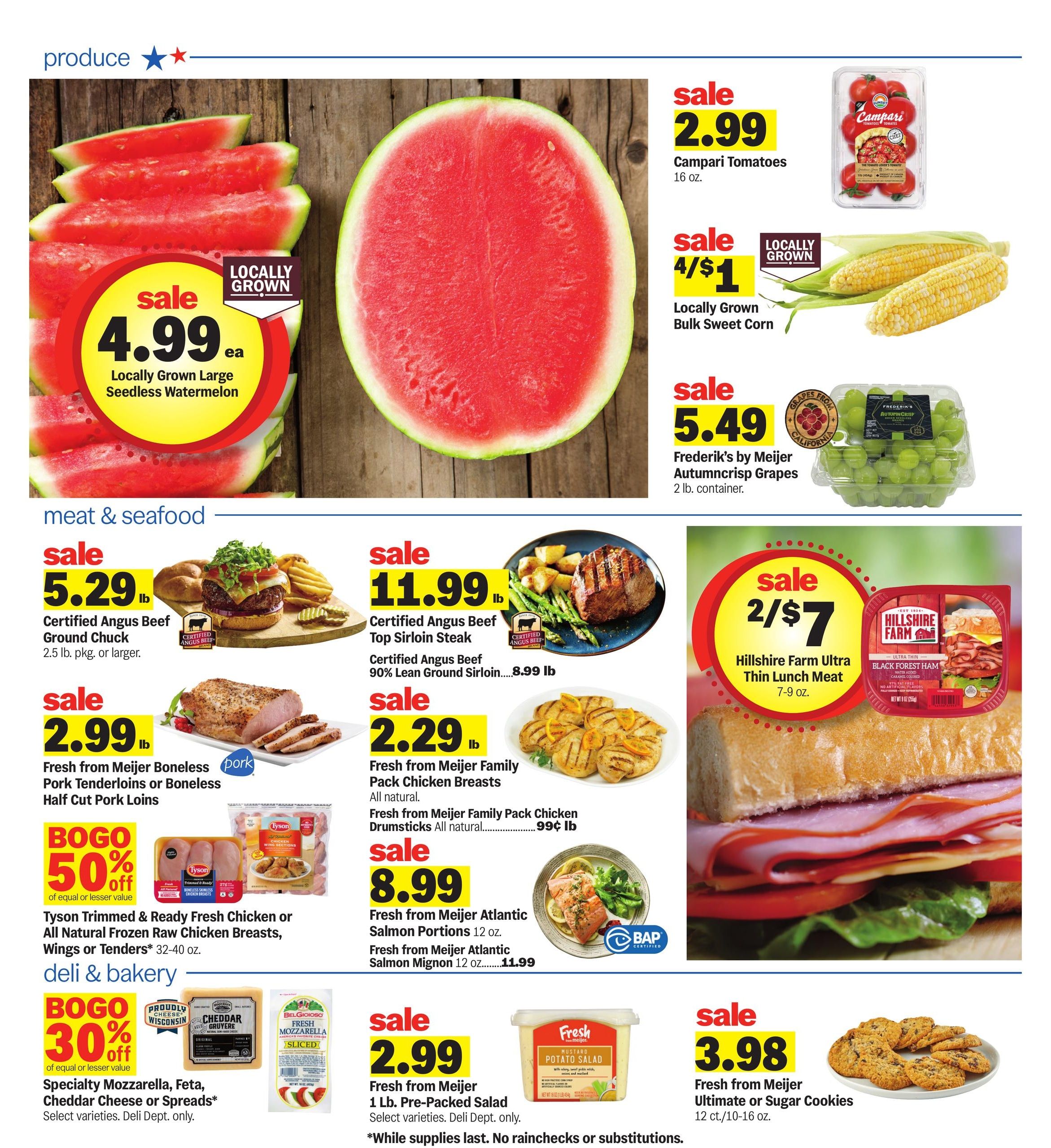 Meijer Weekly Ad August 12 - 18, 2026