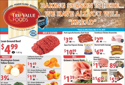 Tru Value Foods Flyer November 13 to 19