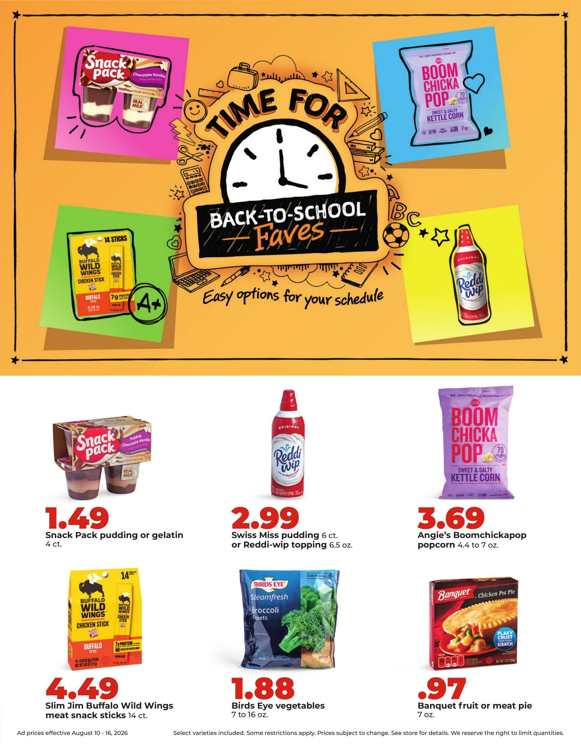 Hy-Vee (IL, WI) Weekly Ad August 10 - 16, 2026