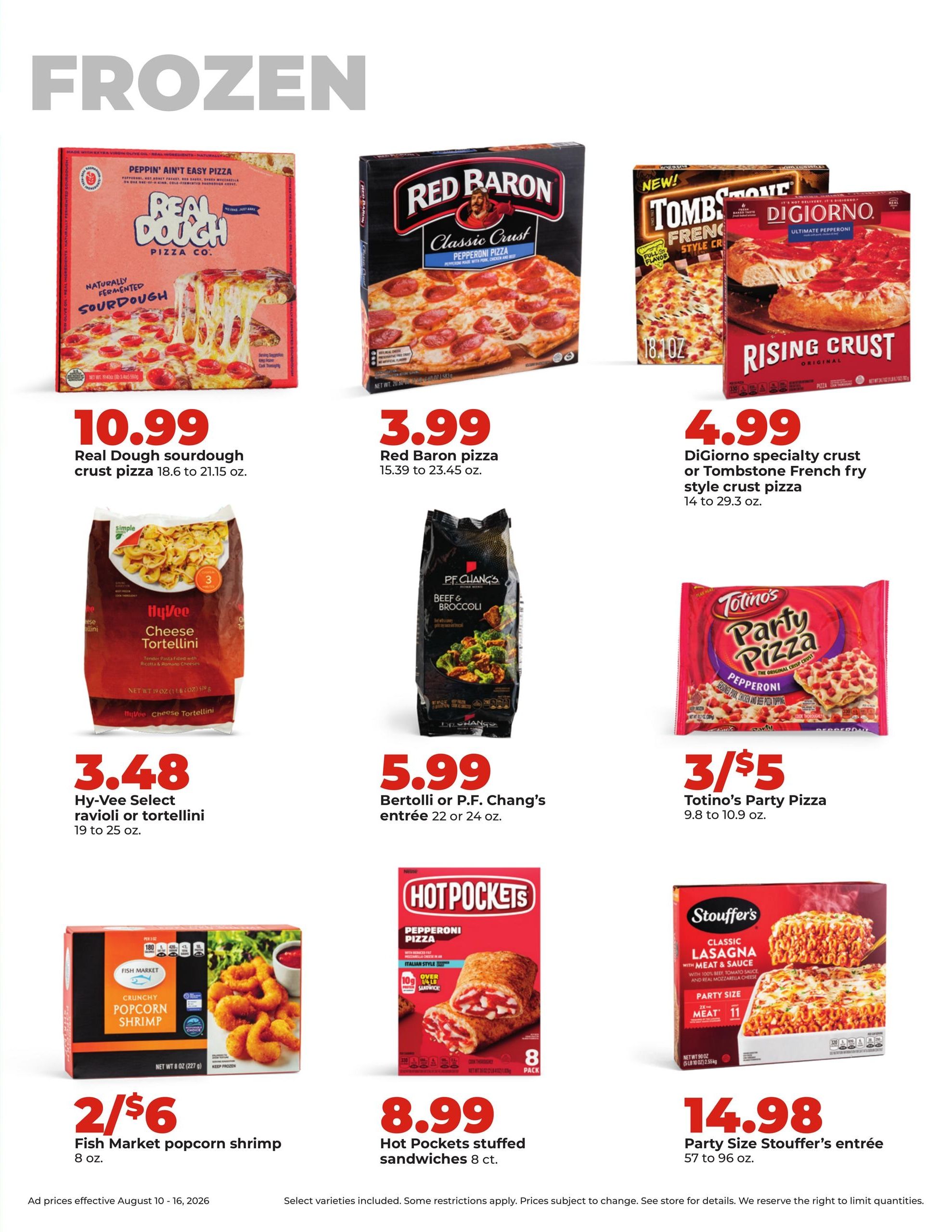Hy-Vee (IL, WI) Weekly Ad August 10 - 16, 2026