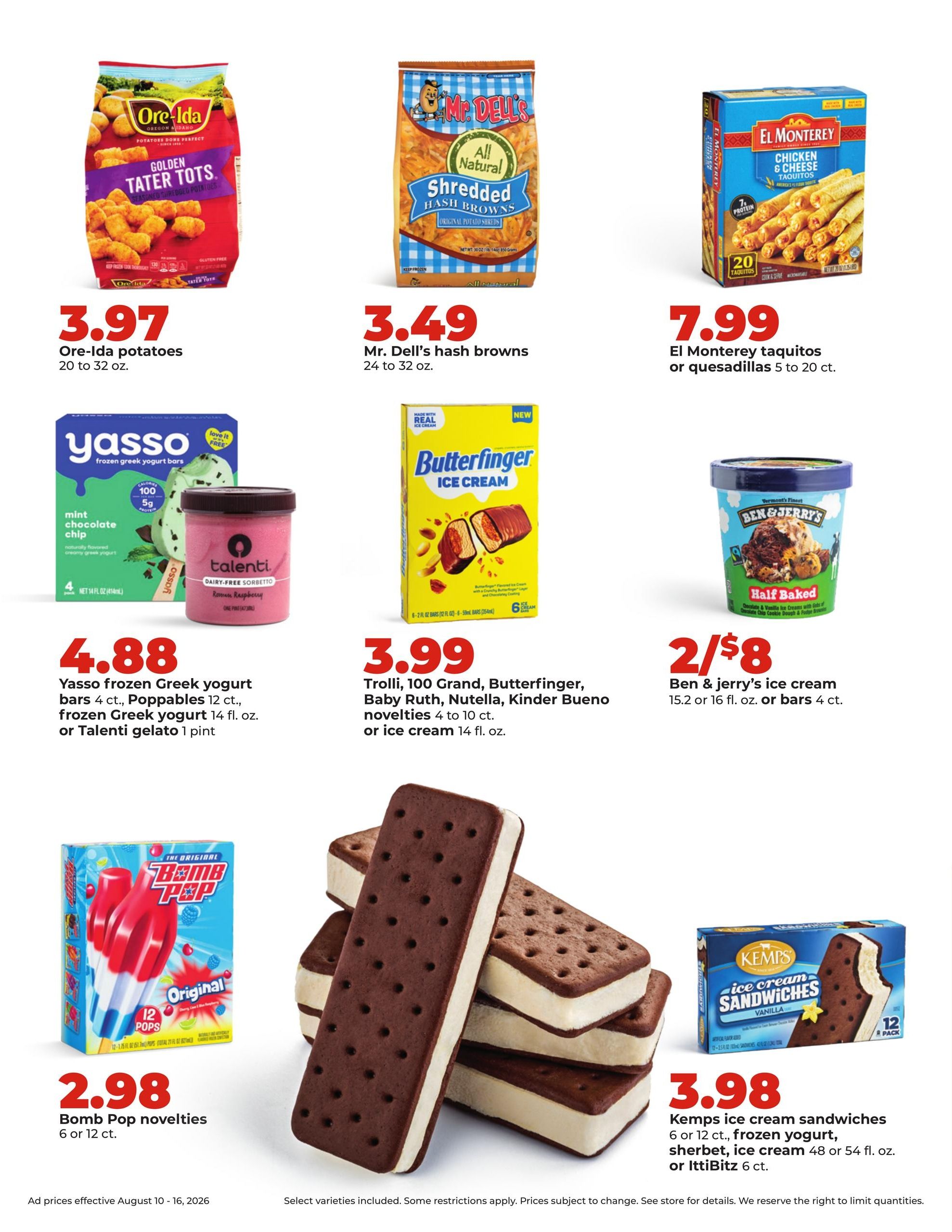 Hy-Vee (IL, WI) Weekly Ad August 10 - 16, 2026