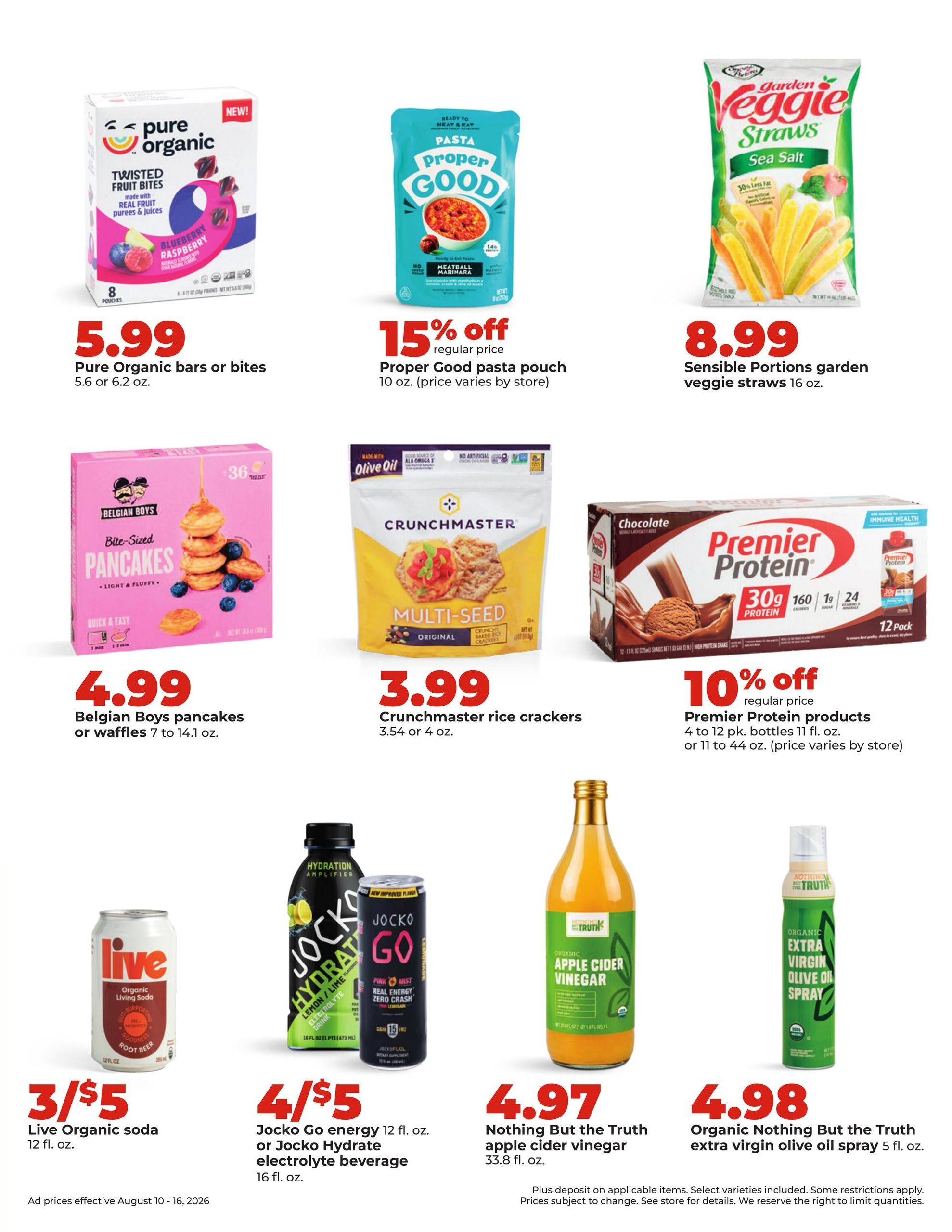 Hy-Vee (IL, WI) Weekly Ad August 10 - 16, 2026