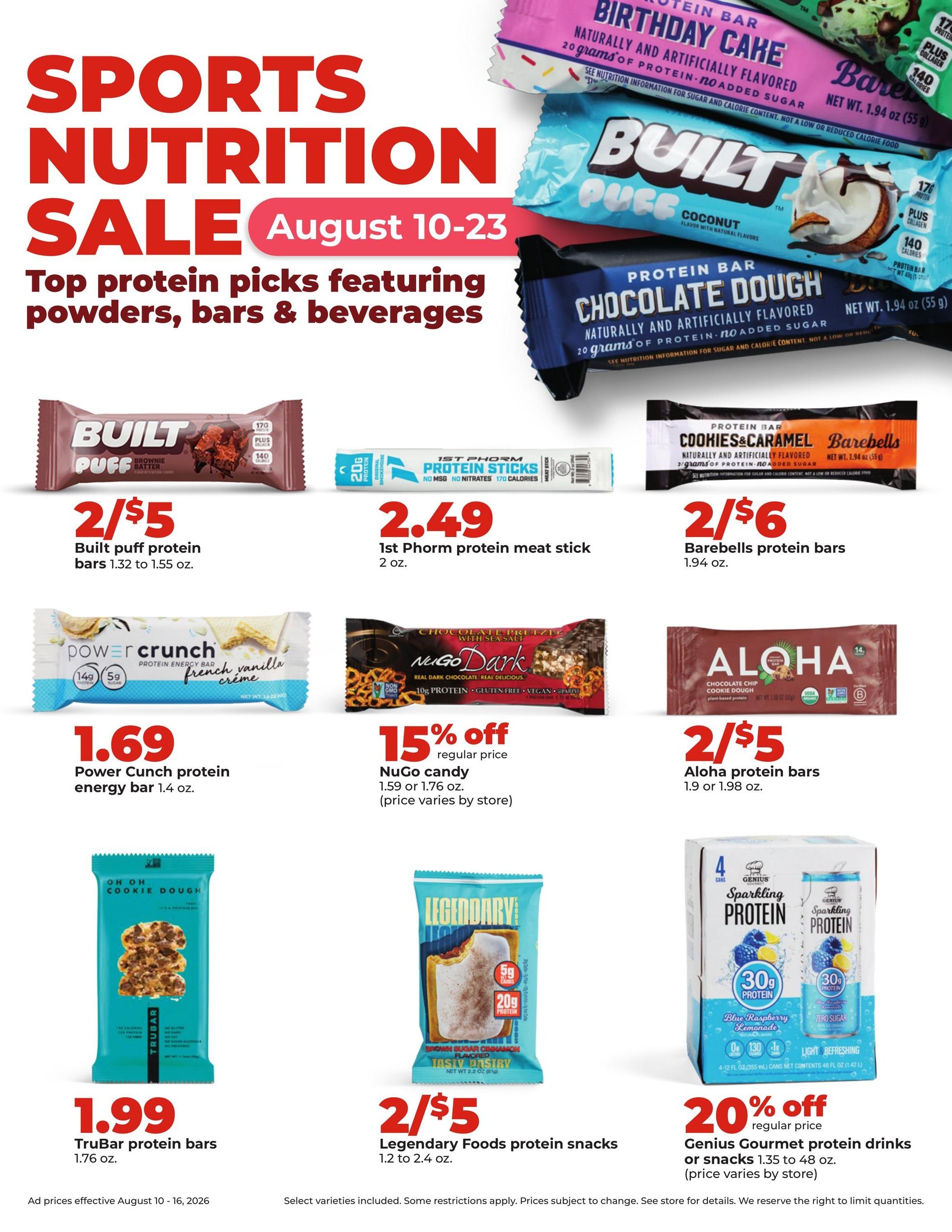 Hy-Vee (IL, WI) Weekly Ad August 10 - 16, 2026