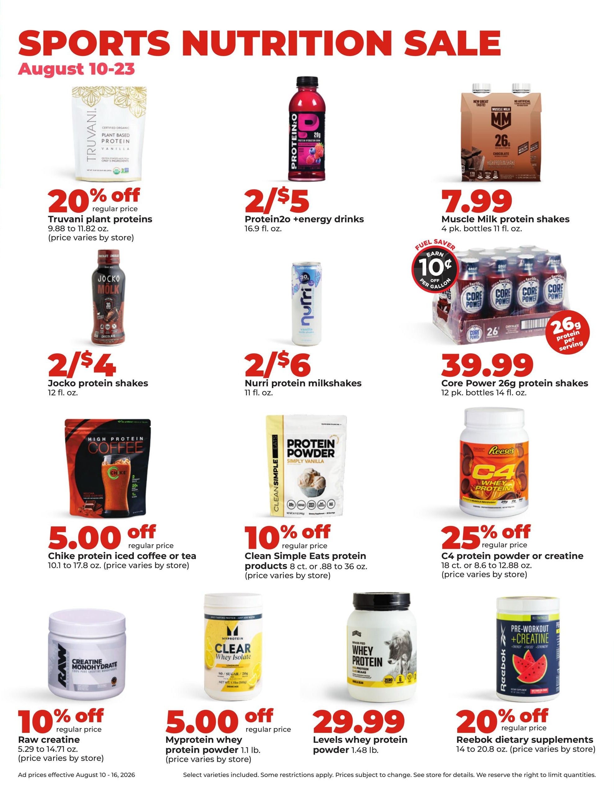 Hy-Vee (IL, WI) Weekly Ad August 10 - 16, 2026