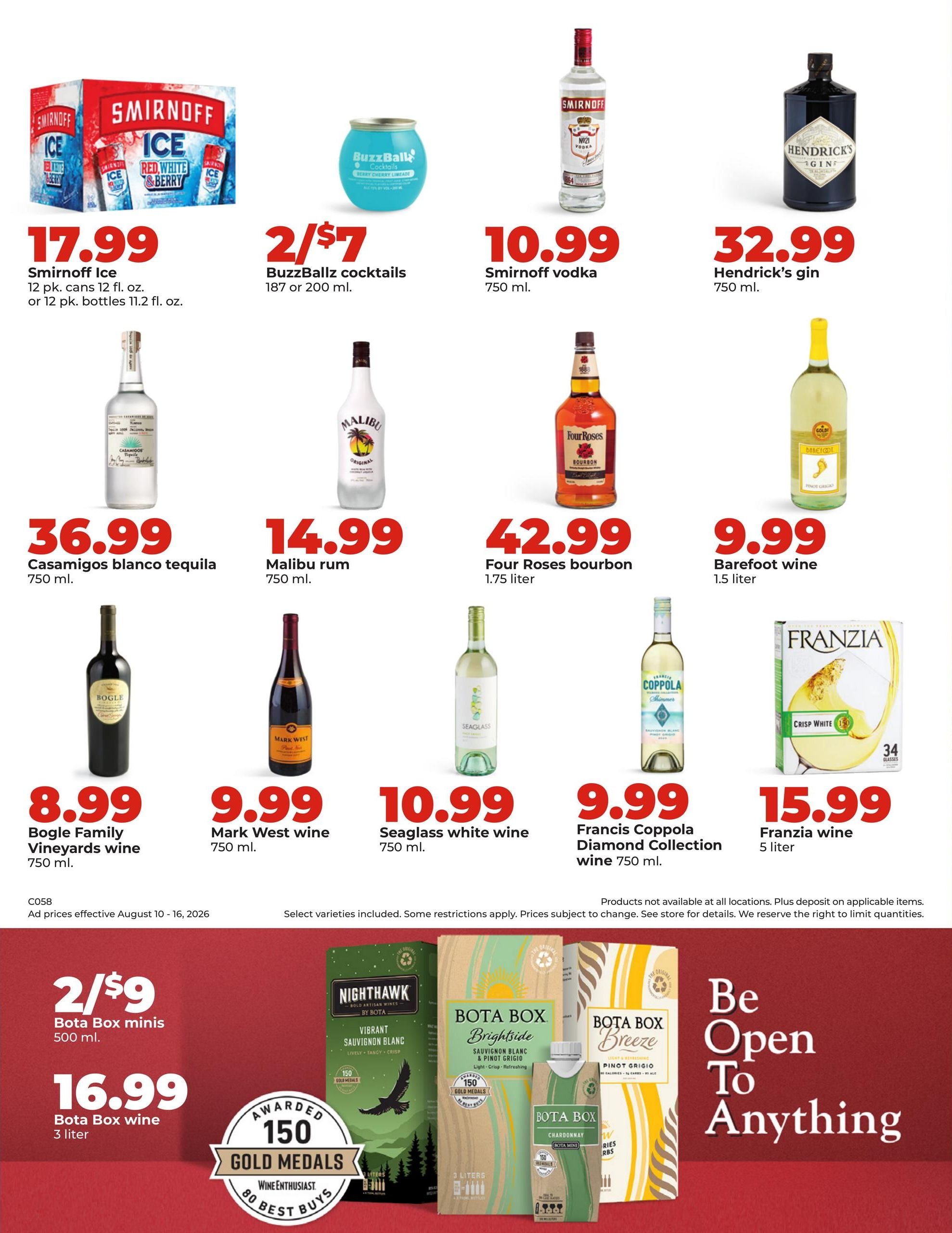 Hy-Vee (Chicago–Shorewood Area, IL) Weekly Ad August 10 - 16, 2026