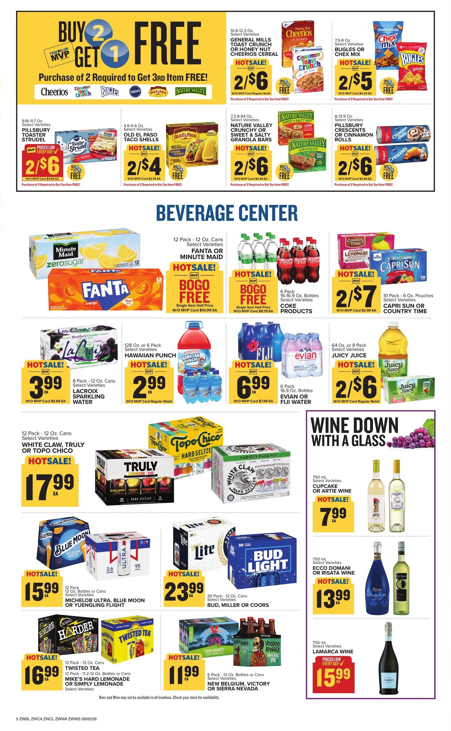 Food Lion (Shinnston Area, WV) Weekly Ad August 5 - 11, 2026