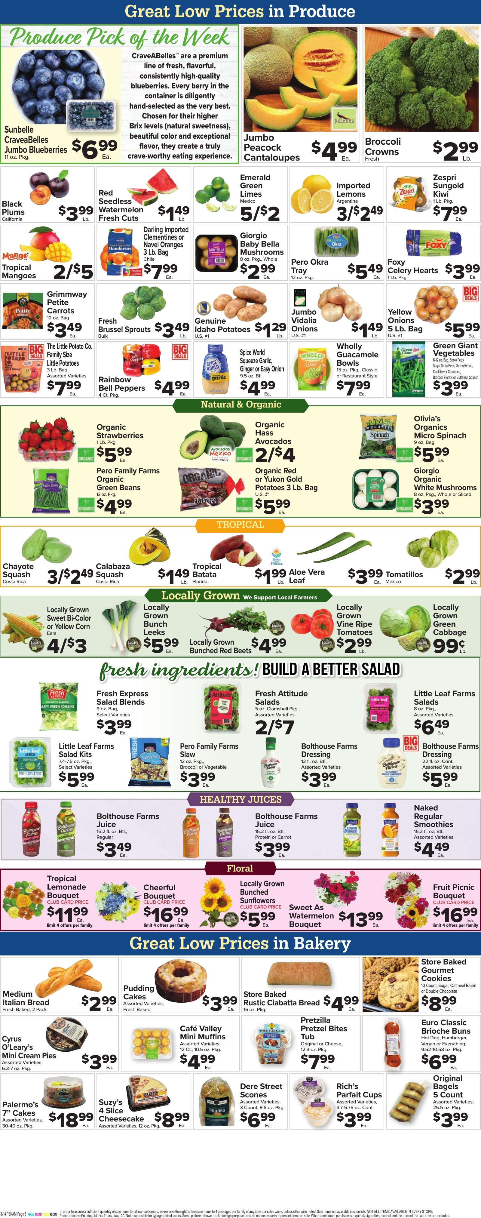 Foodtown Weekly Ad August 14 - 20, 2026