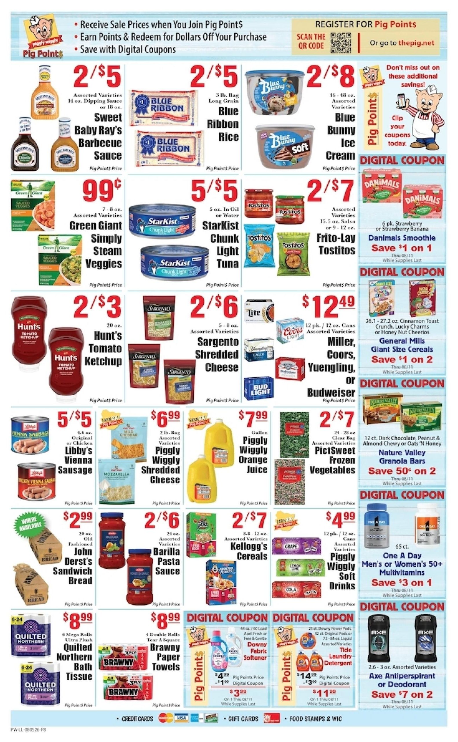 Piggly Wiggly (Cecil–Stockton Area, GA) Weekly Ad August 5 - 11, 2026