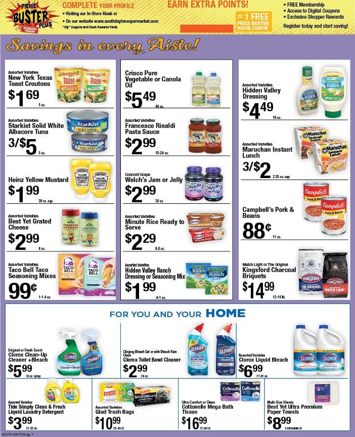 South Dayton Supermarket Weekly Ad August 10 - 16, 2026