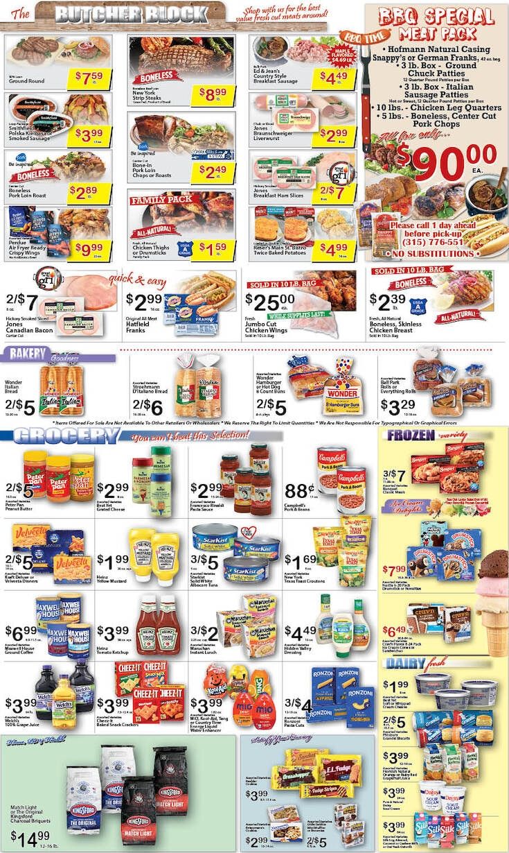 Ed and Jean's Market Weekly Ad August 10 - 15, 2026
