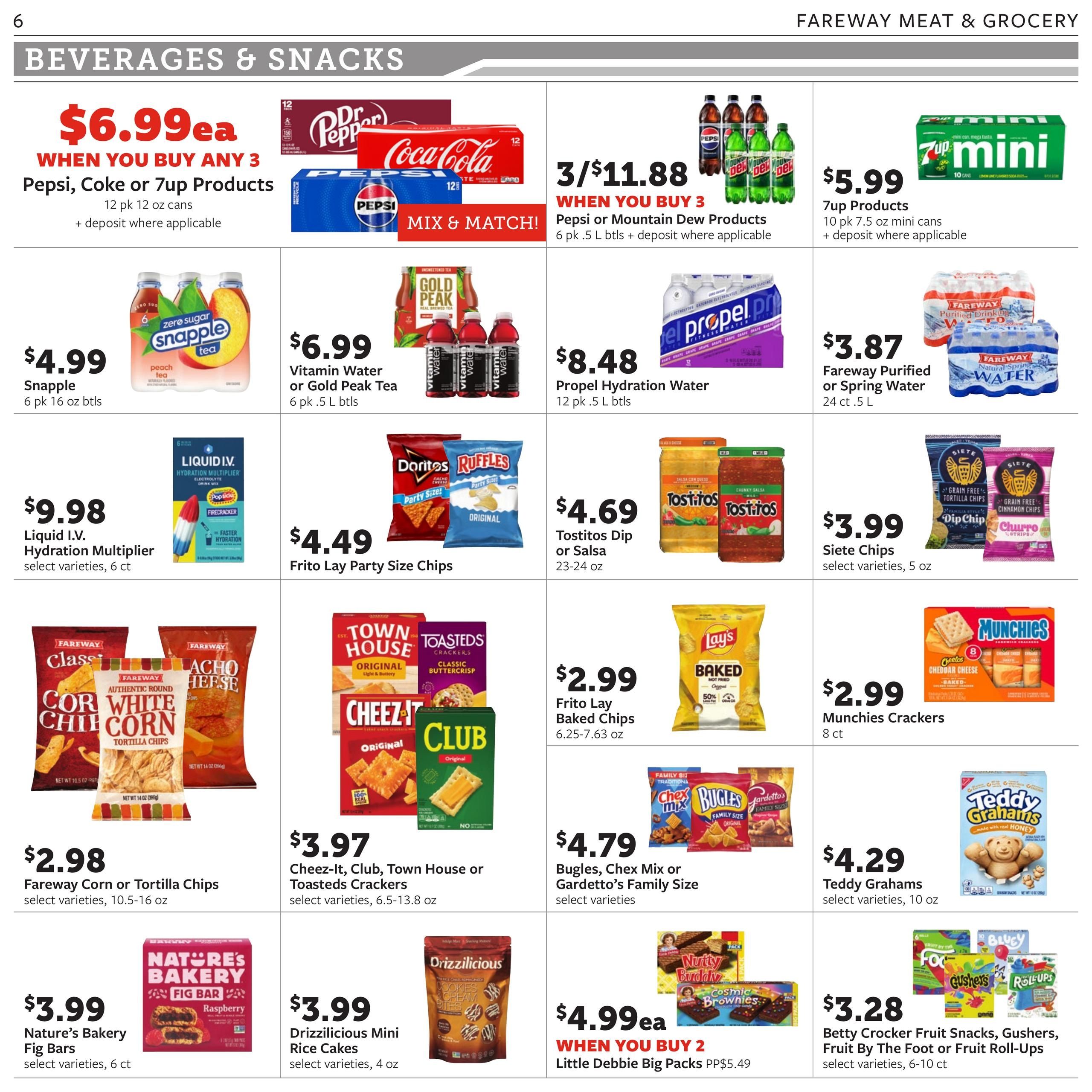 Fareway (Council Bluffs–Treynor Area, IA) Weekly Ad August 10 - 15, 2026