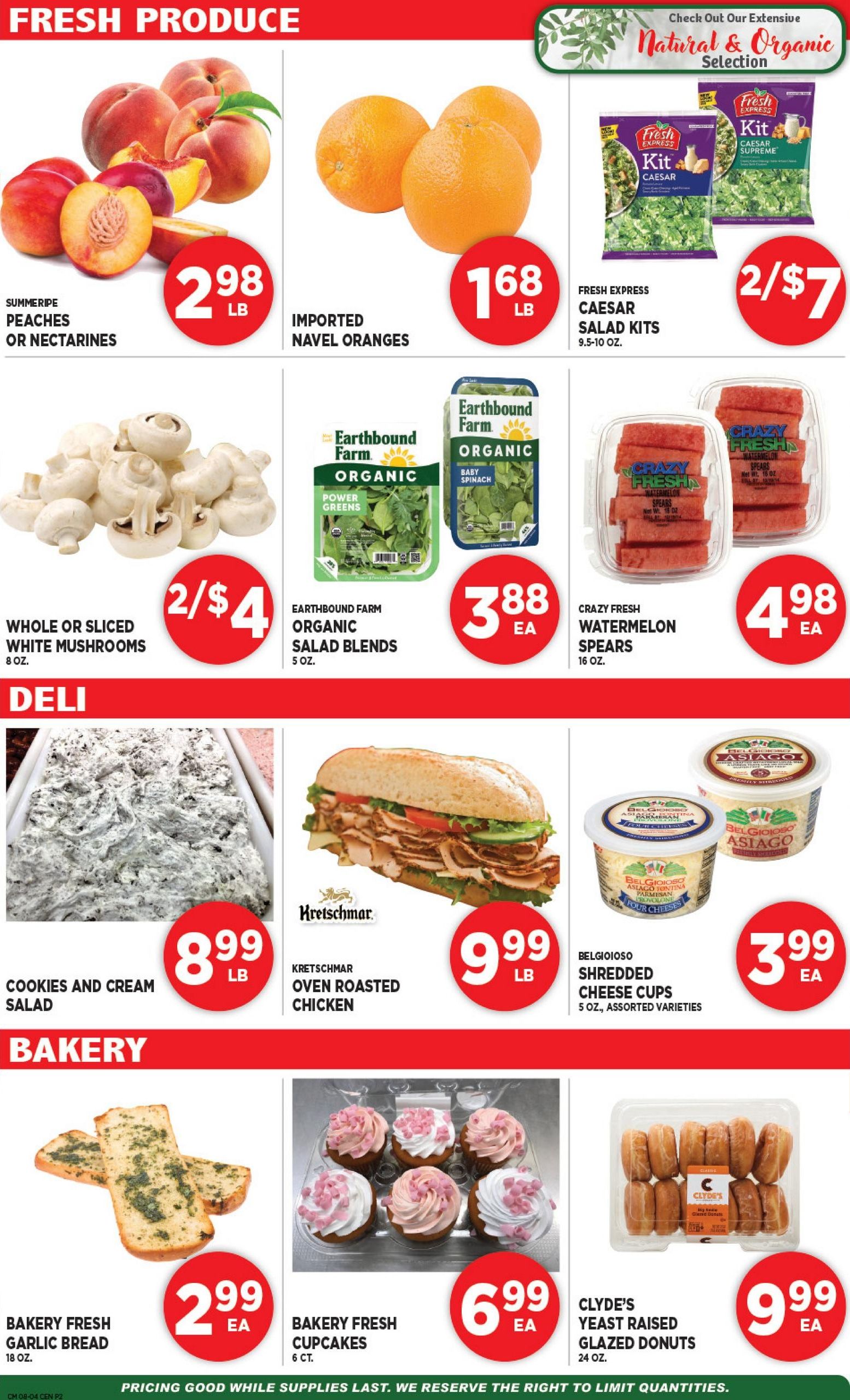 Central Market Weekly Ad August 4 - 10, 2026