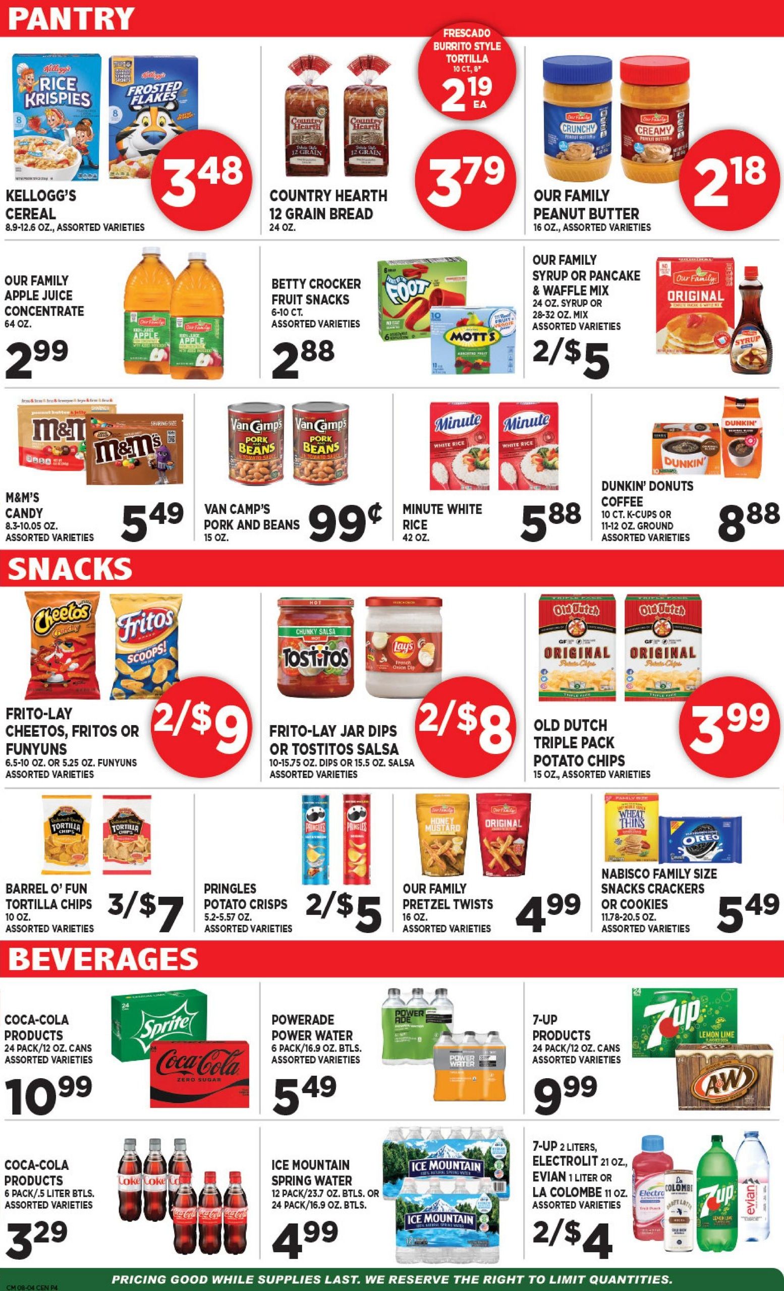 Central Market Weekly Ad August 4 - 10, 2026