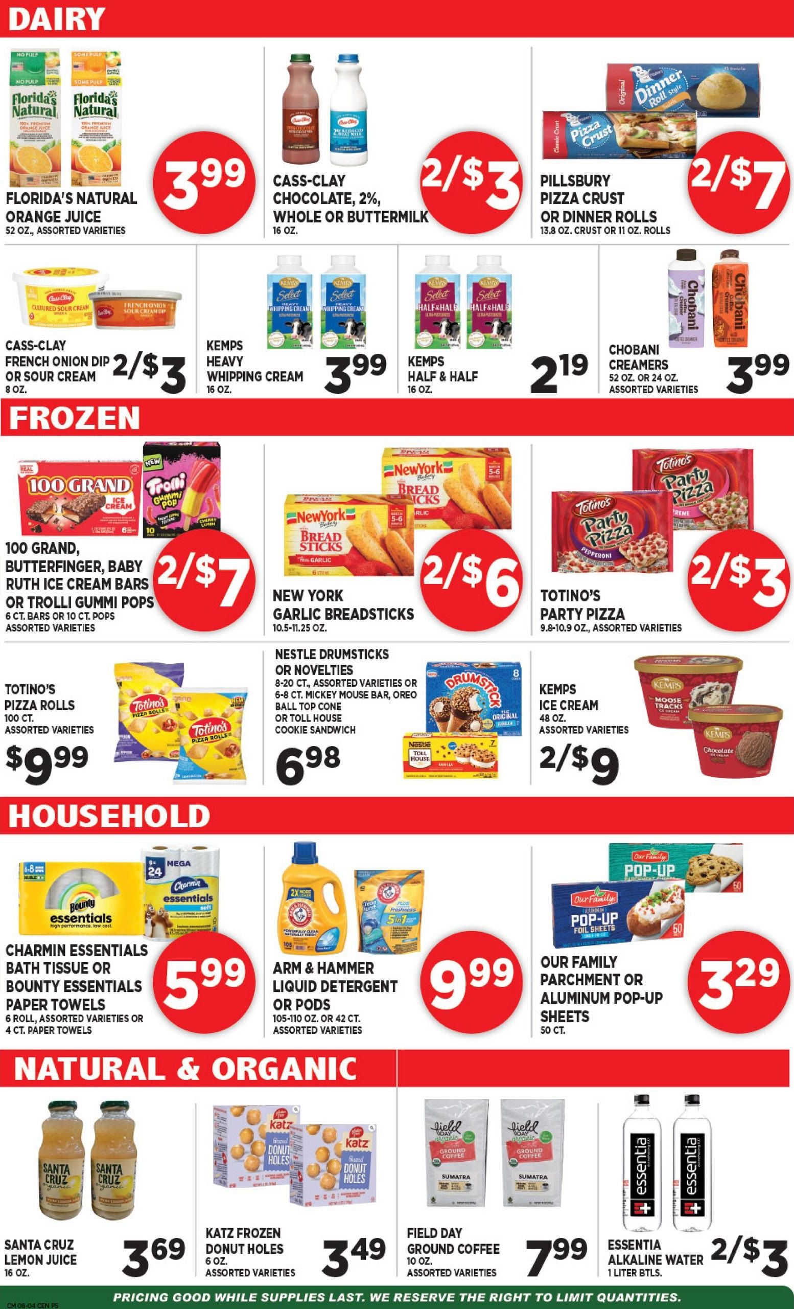 Central Market Weekly Ad August 4 - 10, 2026