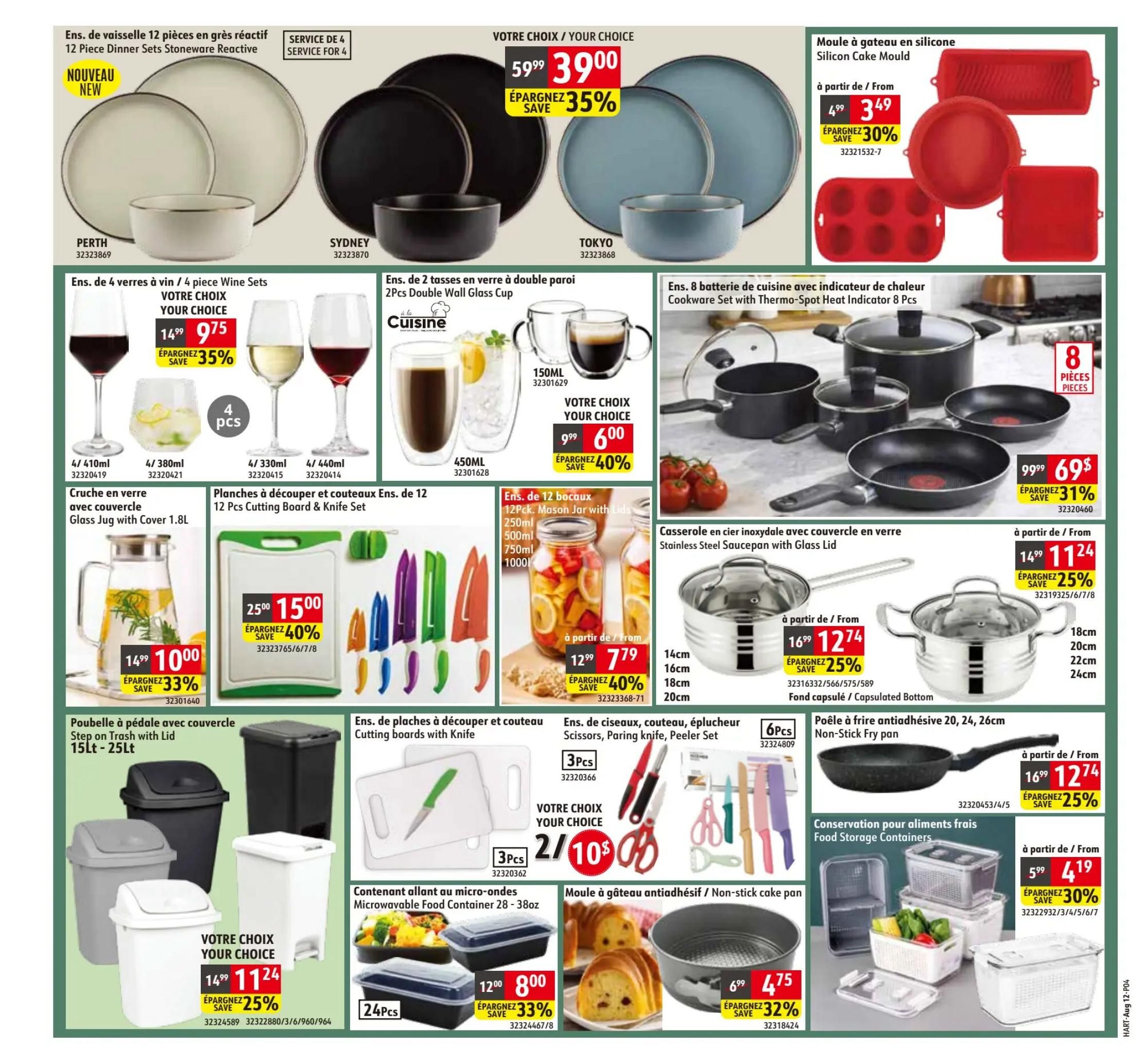 Hart Stores Flyer August 12 to 25