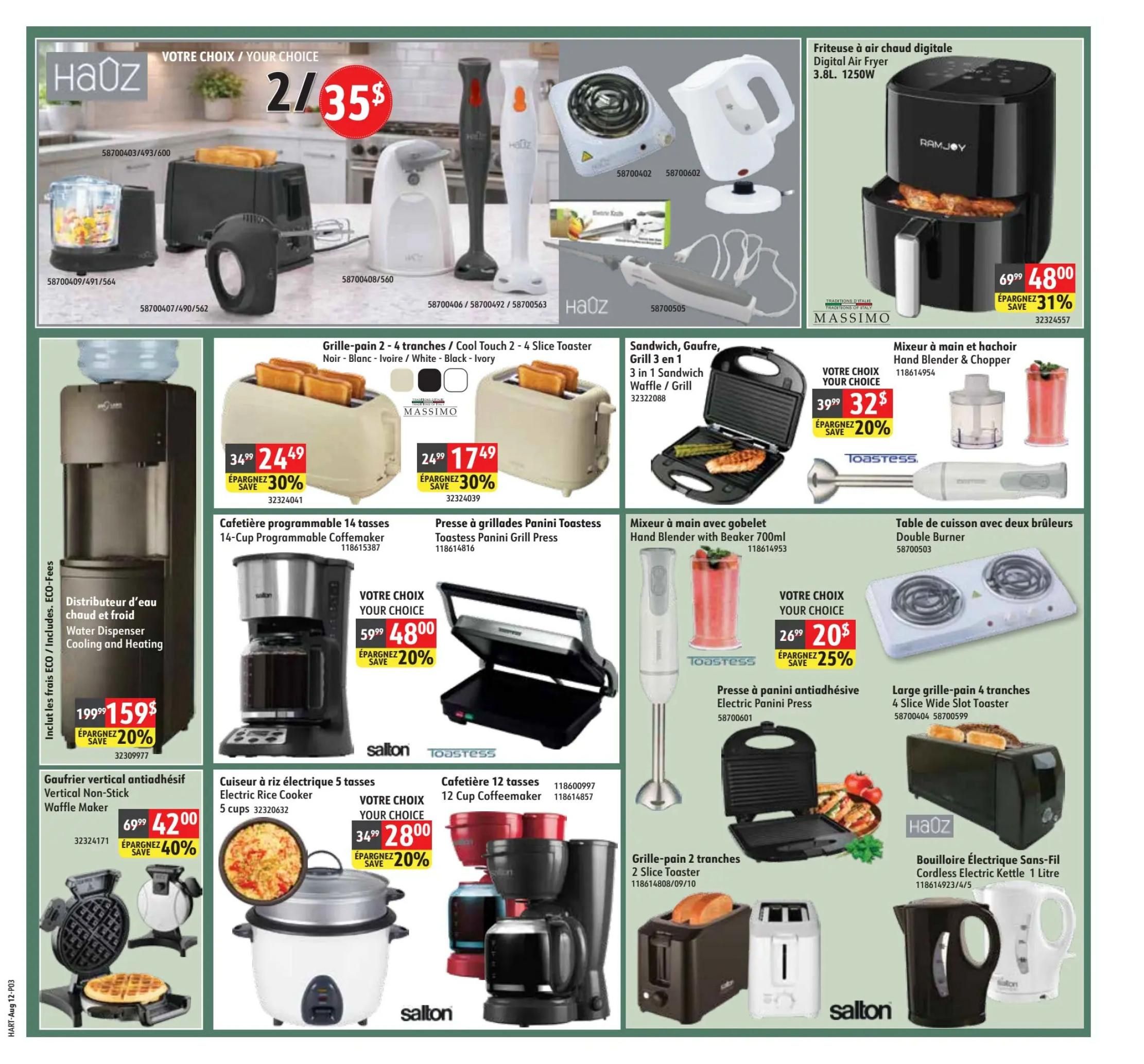 Hart Stores Flyer August 12 to 25