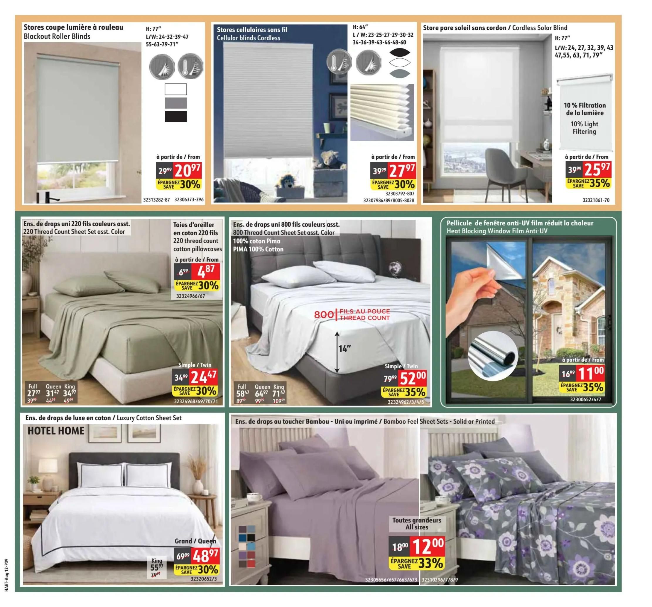 Hart Stores Flyer August 12 to 25