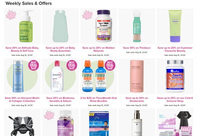 Well.ca Weekly Sales August 10 to 16