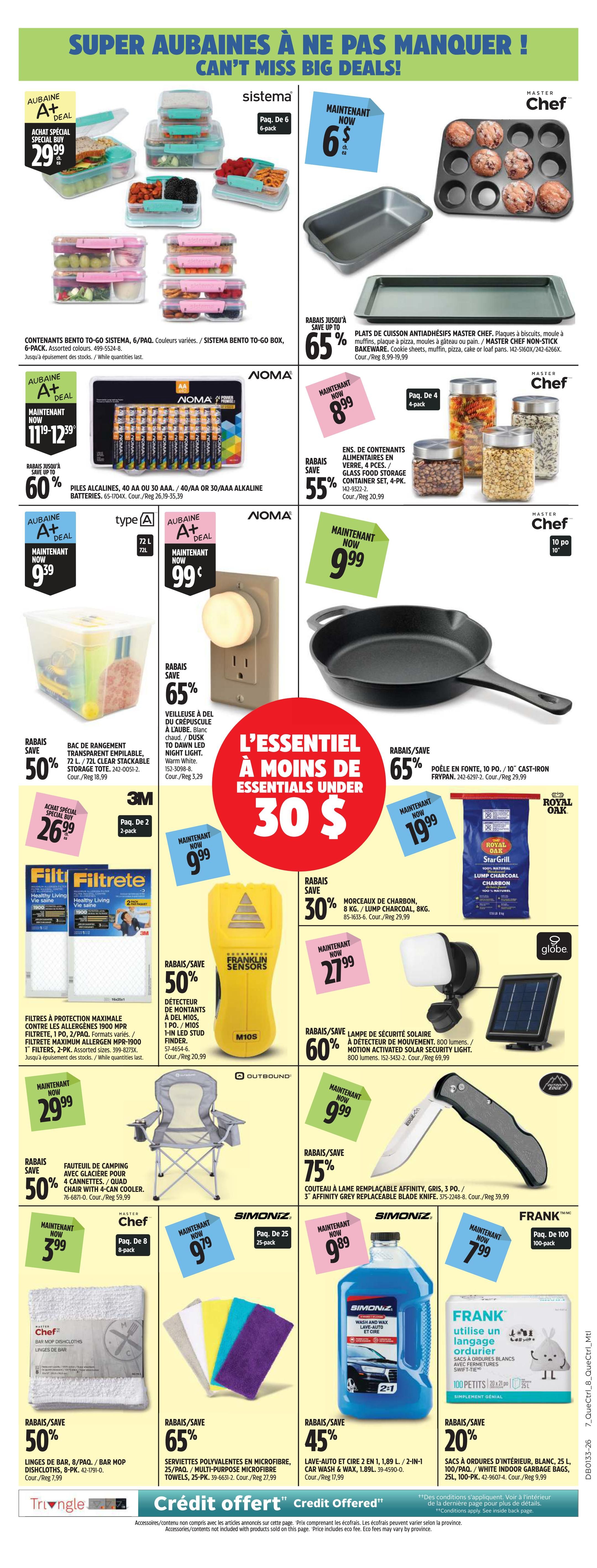 Canadian Tire (QC) Flyer August 13 to 20