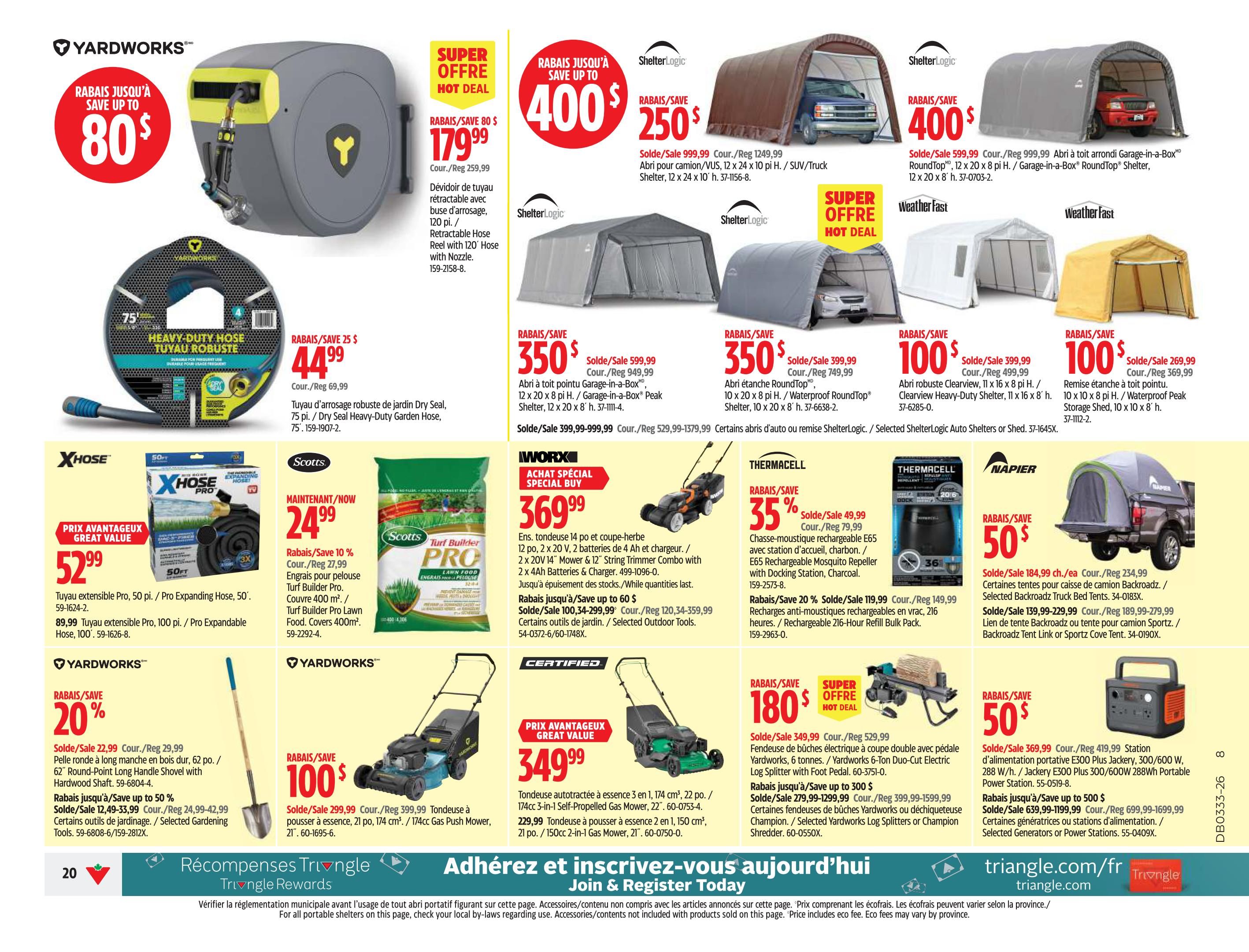 Canadian Tire (QC) Flyer August 13 to 20
