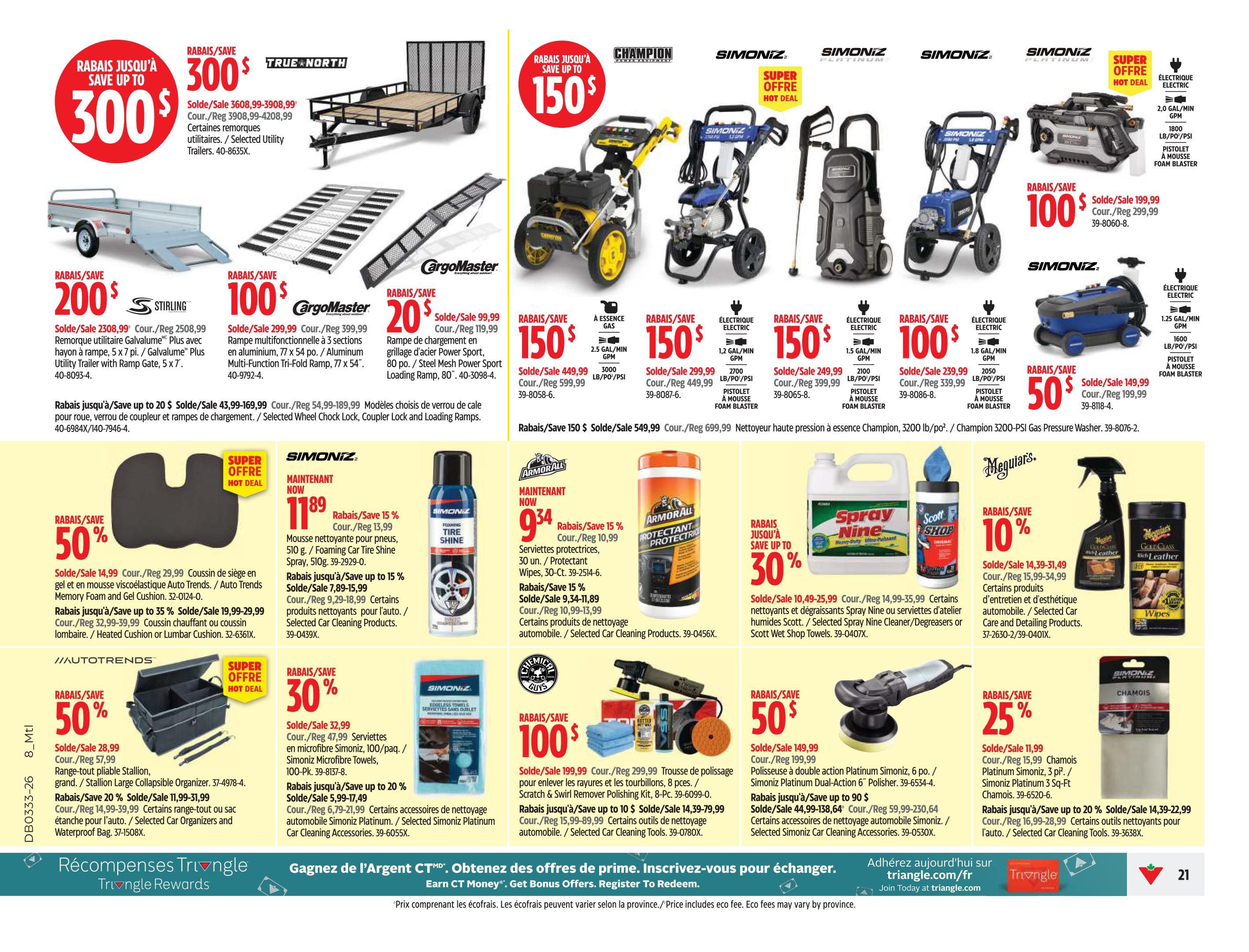 Canadian Tire (QC) Flyer August 13 to 20