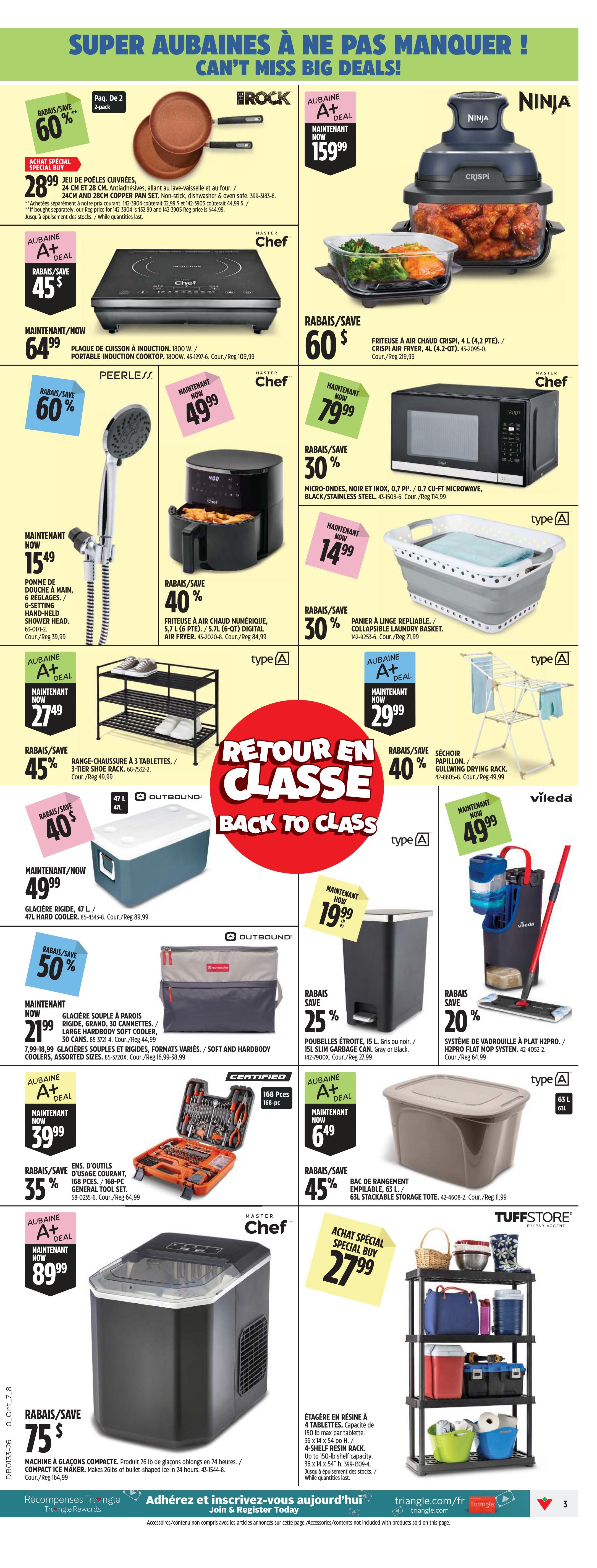 Canadian Tire (QC) Flyer August 13 to 20