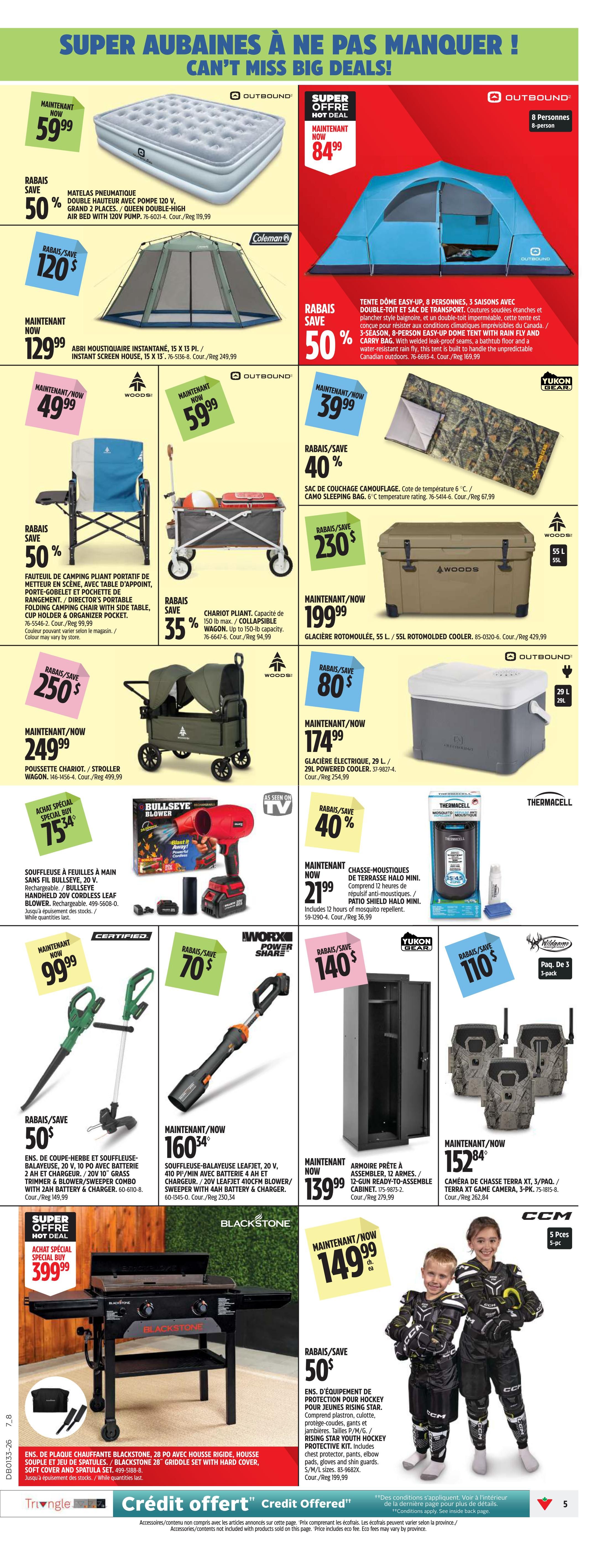 Canadian Tire (QC) Flyer August 13 to 20