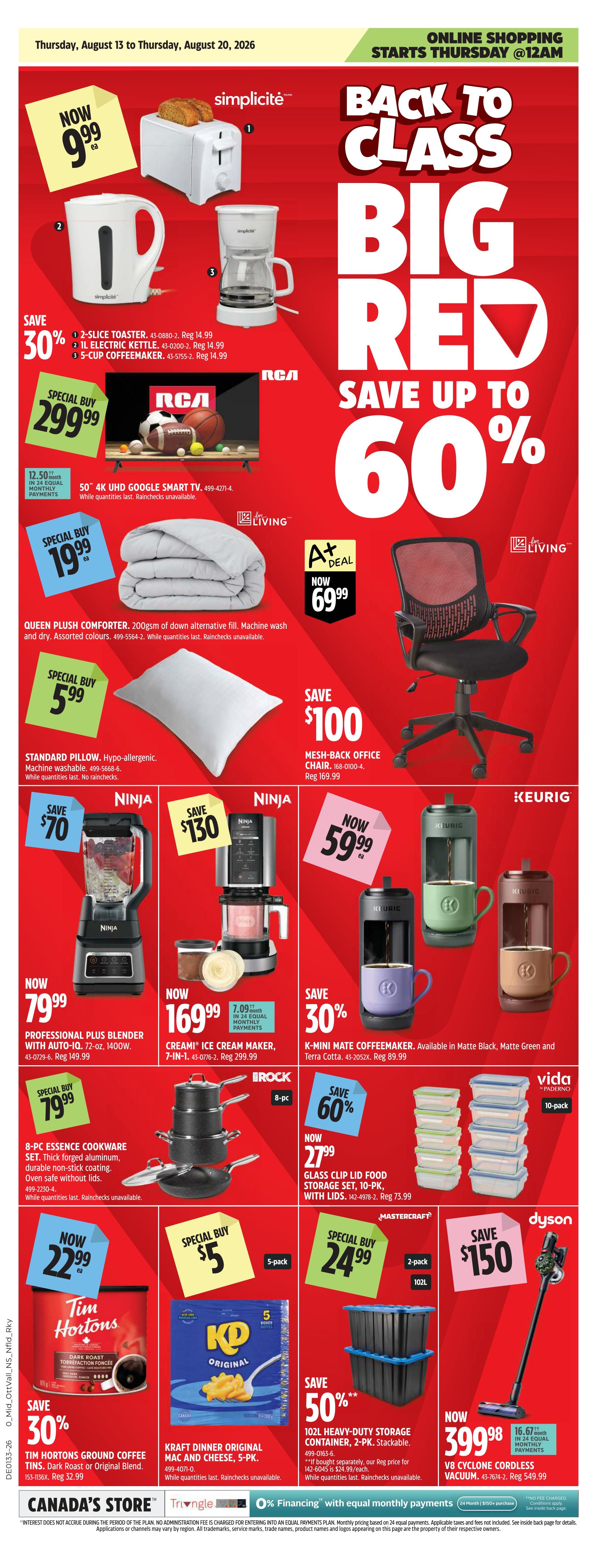 Canadian Tire (Atlantic) Flyer August 13 to 20