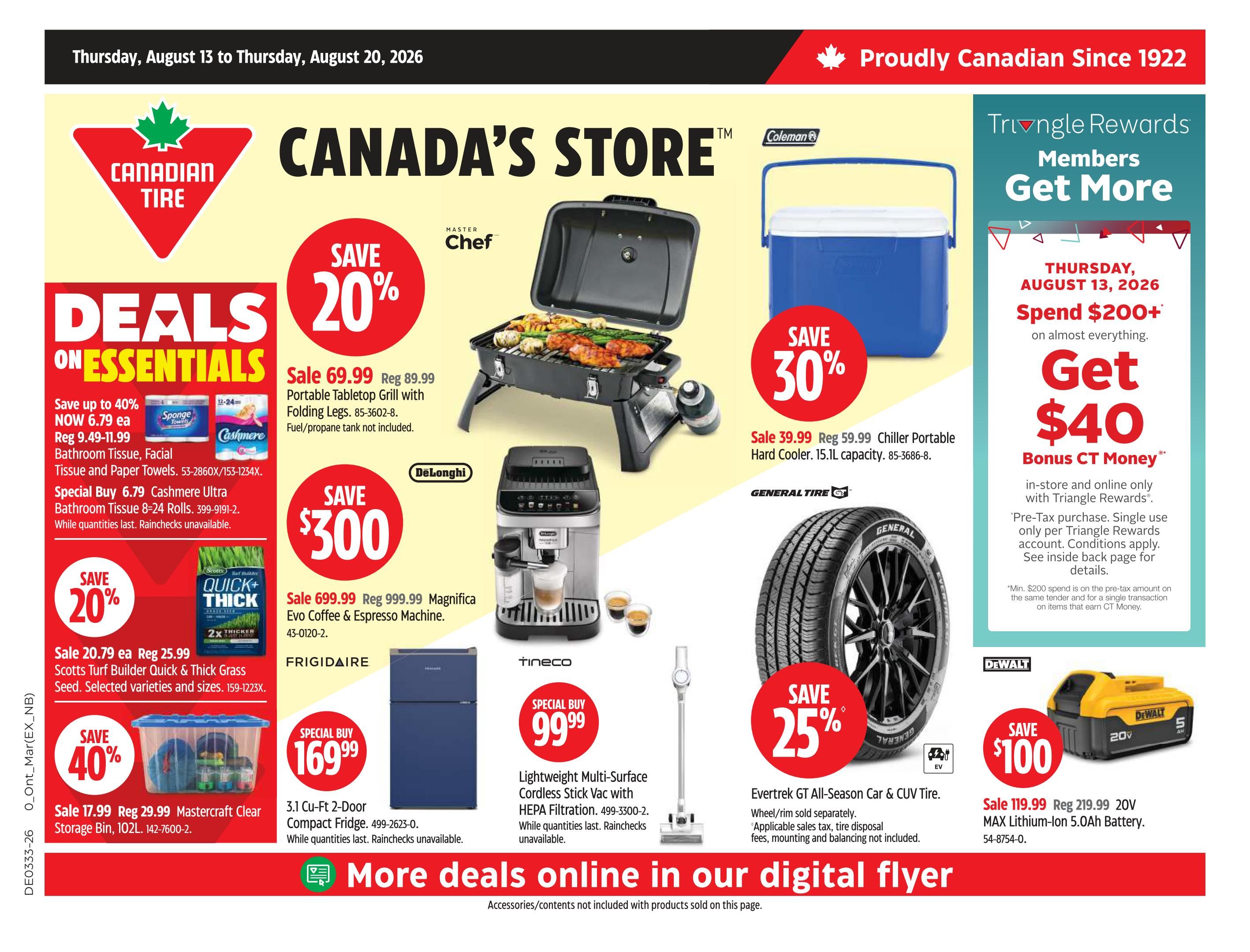 Canadian Tire (Atlantic) Flyer August 13 to 20