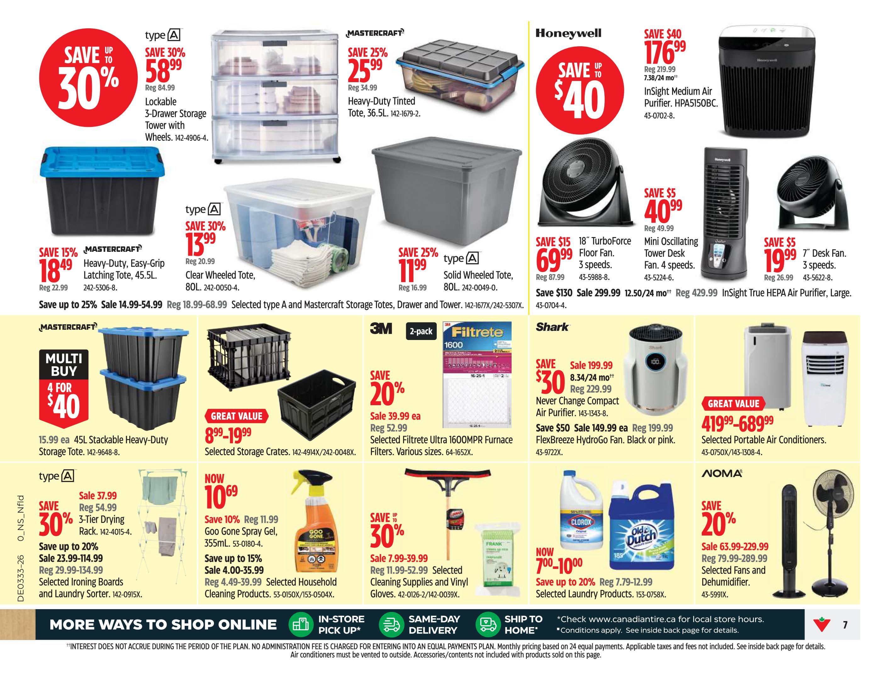 Canadian Tire (Atlantic) Flyer August 13 to 20
