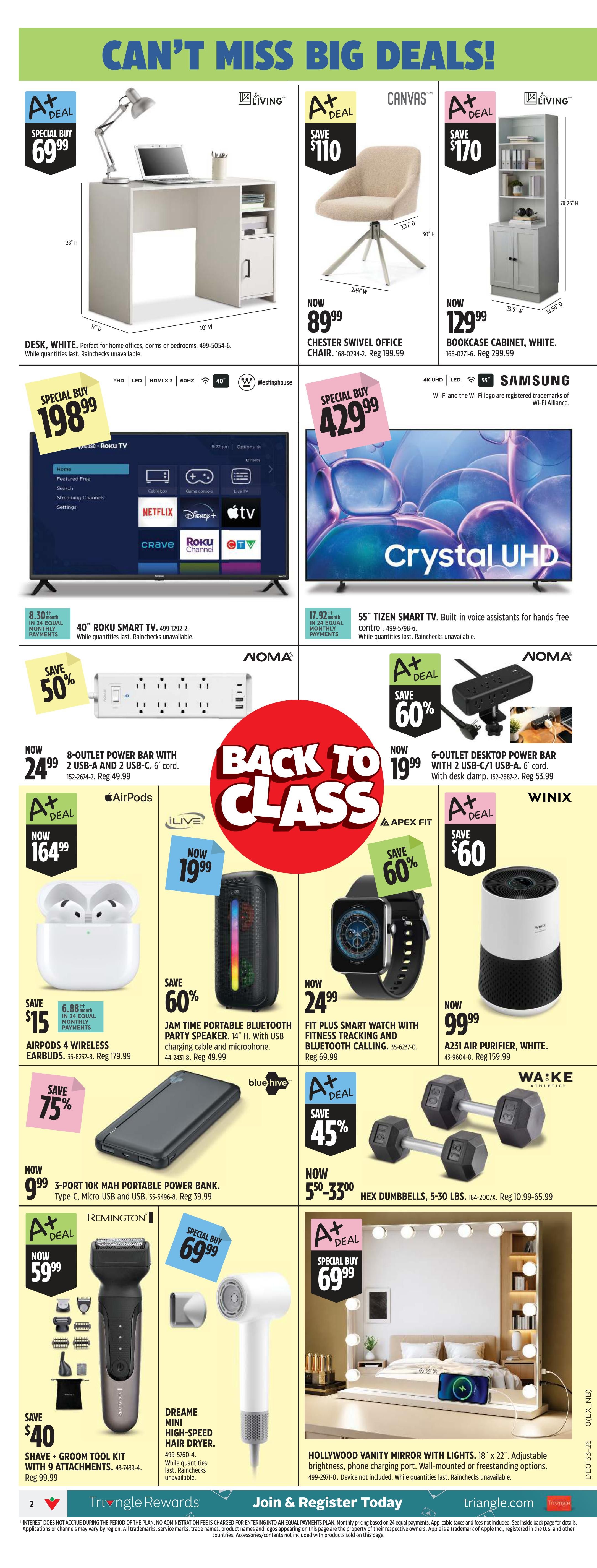 Canadian Tire (Atlantic) Flyer August 13 to 20