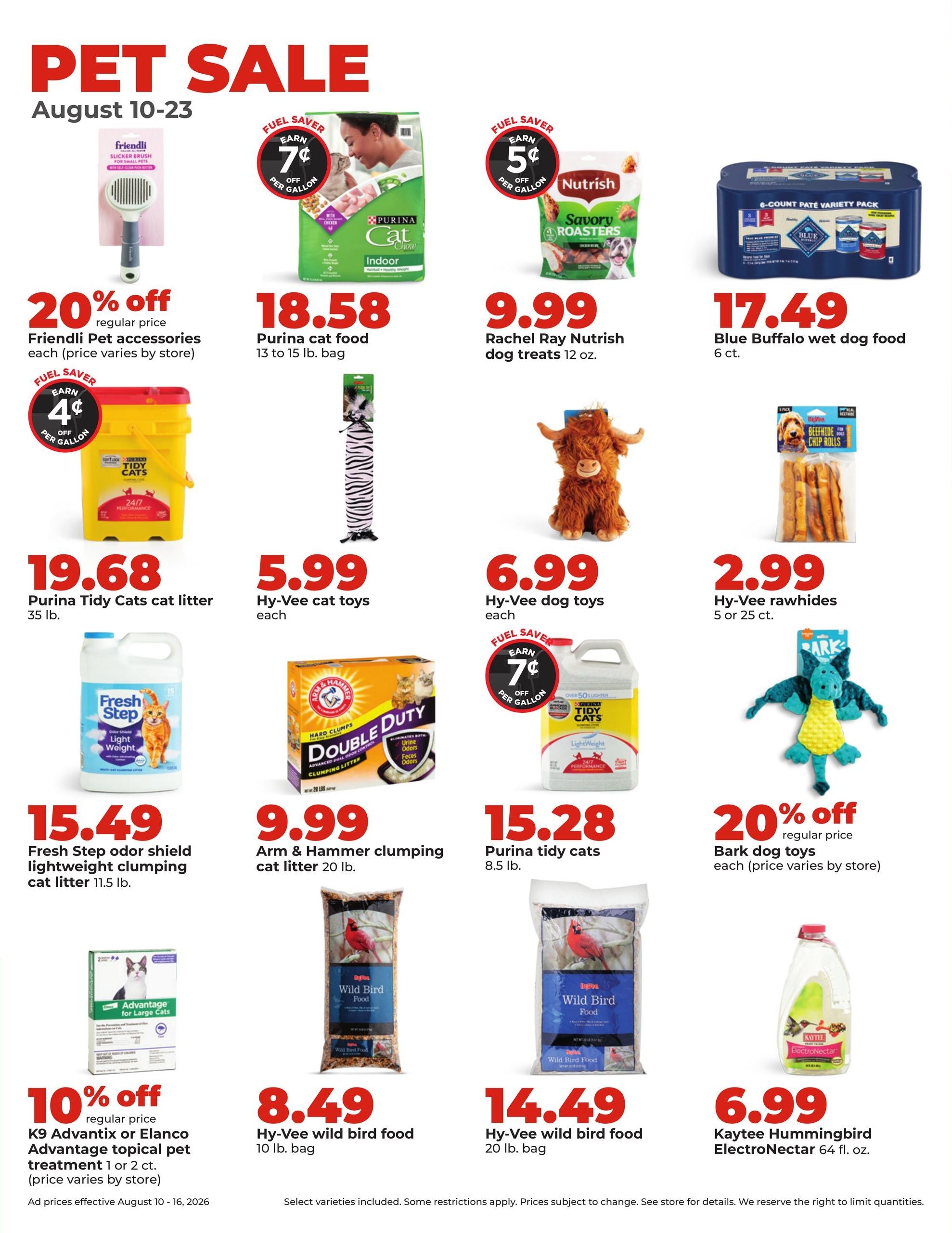 Hy-Vee (Salina–Manhattan Area, KS) Weekly Ad August 10 - 16, 2026