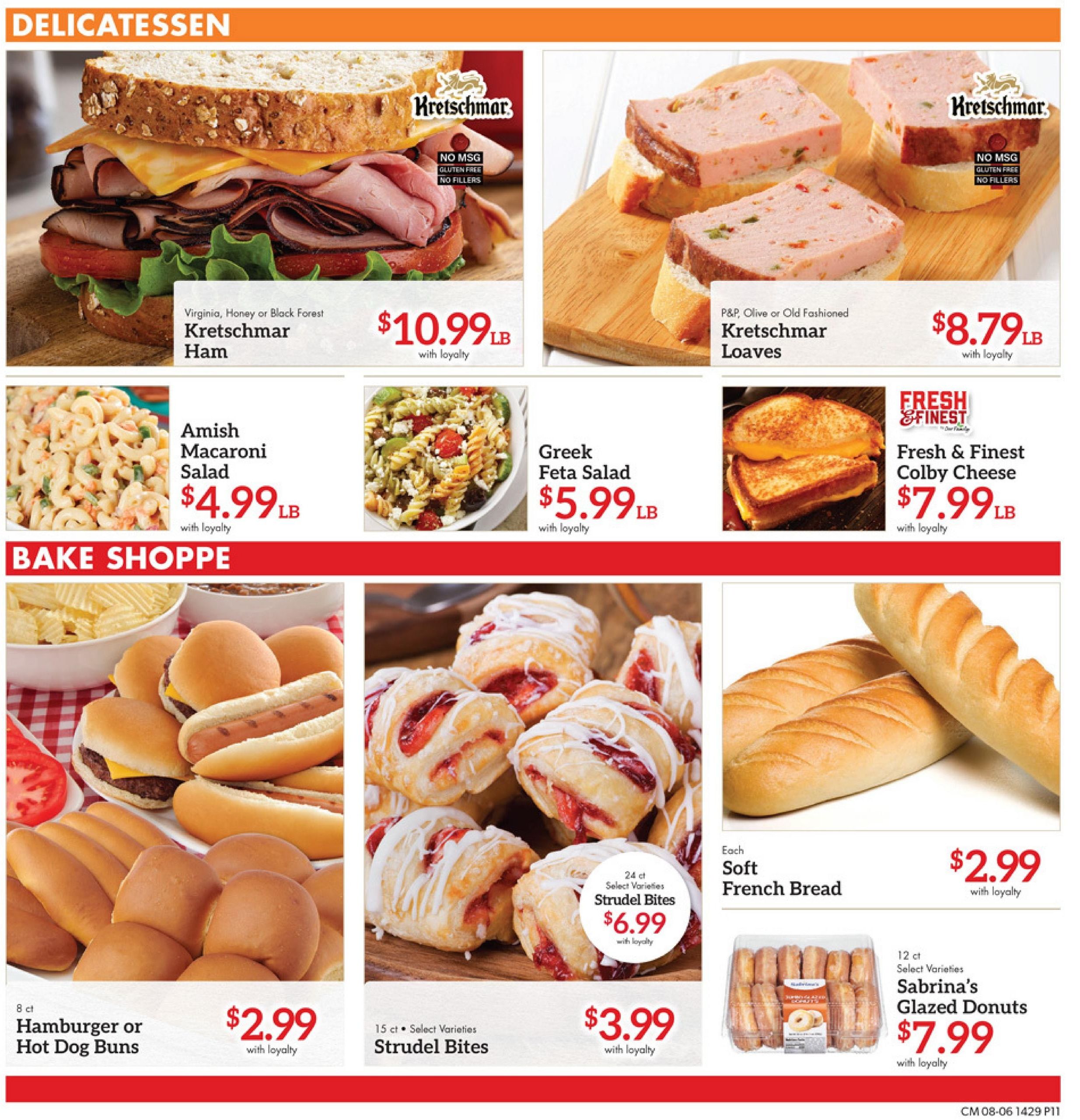 Germantown Fresh Market Weekly Ad August 6 - 12, 2026