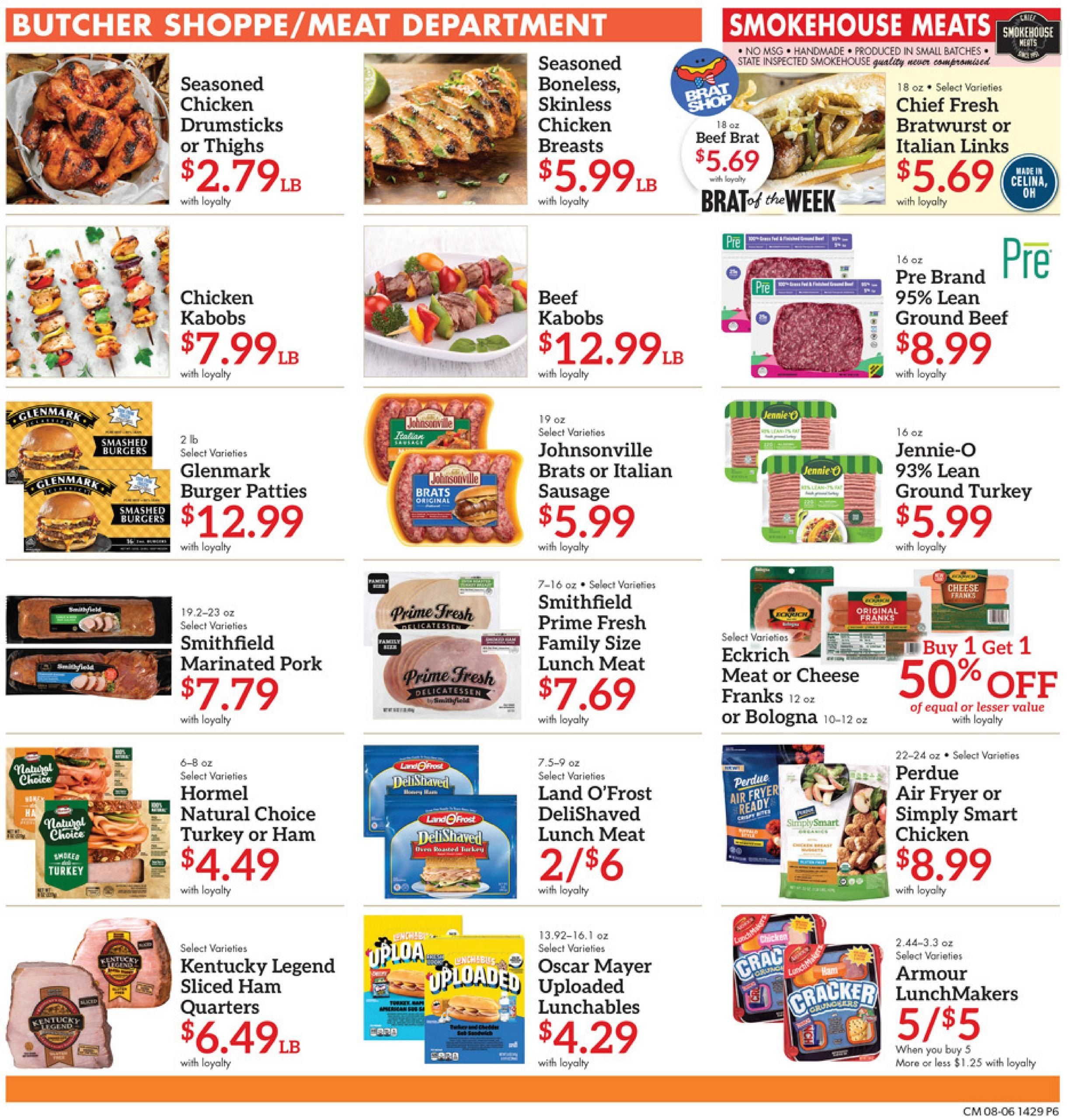 Germantown Fresh Market Weekly Ad August 6 - 12, 2026