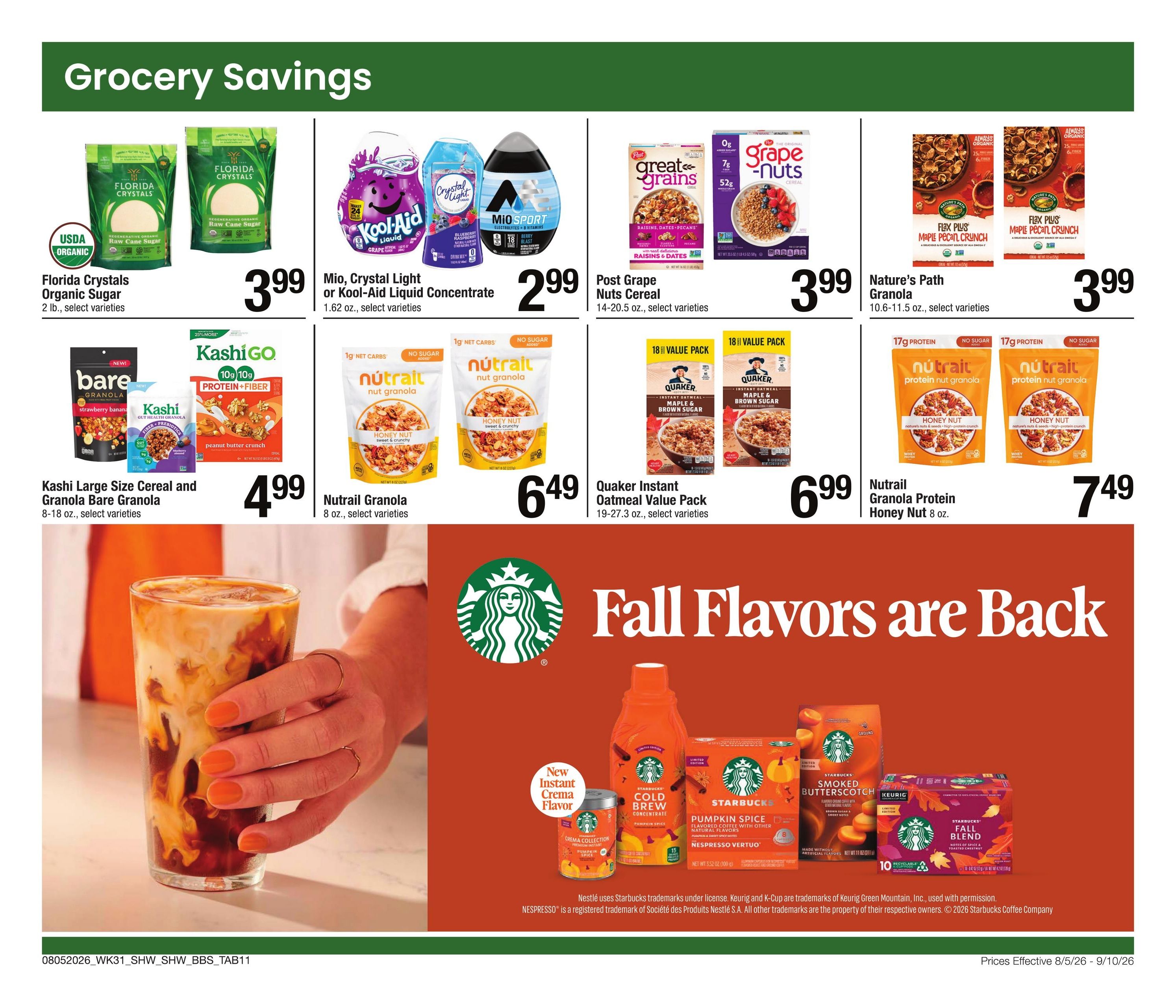 Shaw's Big Book of Savings Weekly Ad August 5 - September 10, 2026