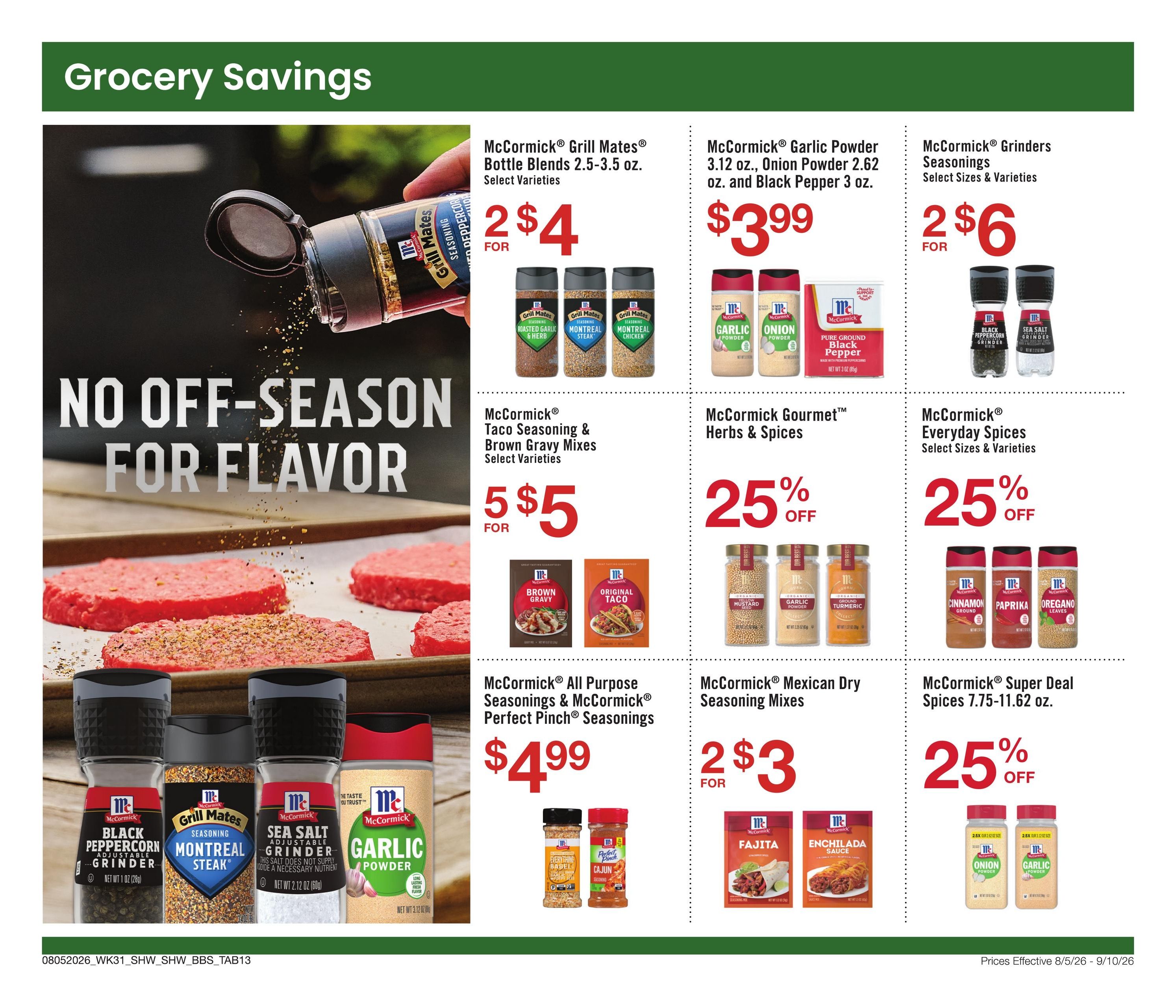 Shaw's Big Book of Savings Weekly Ad August 5 - September 10, 2026