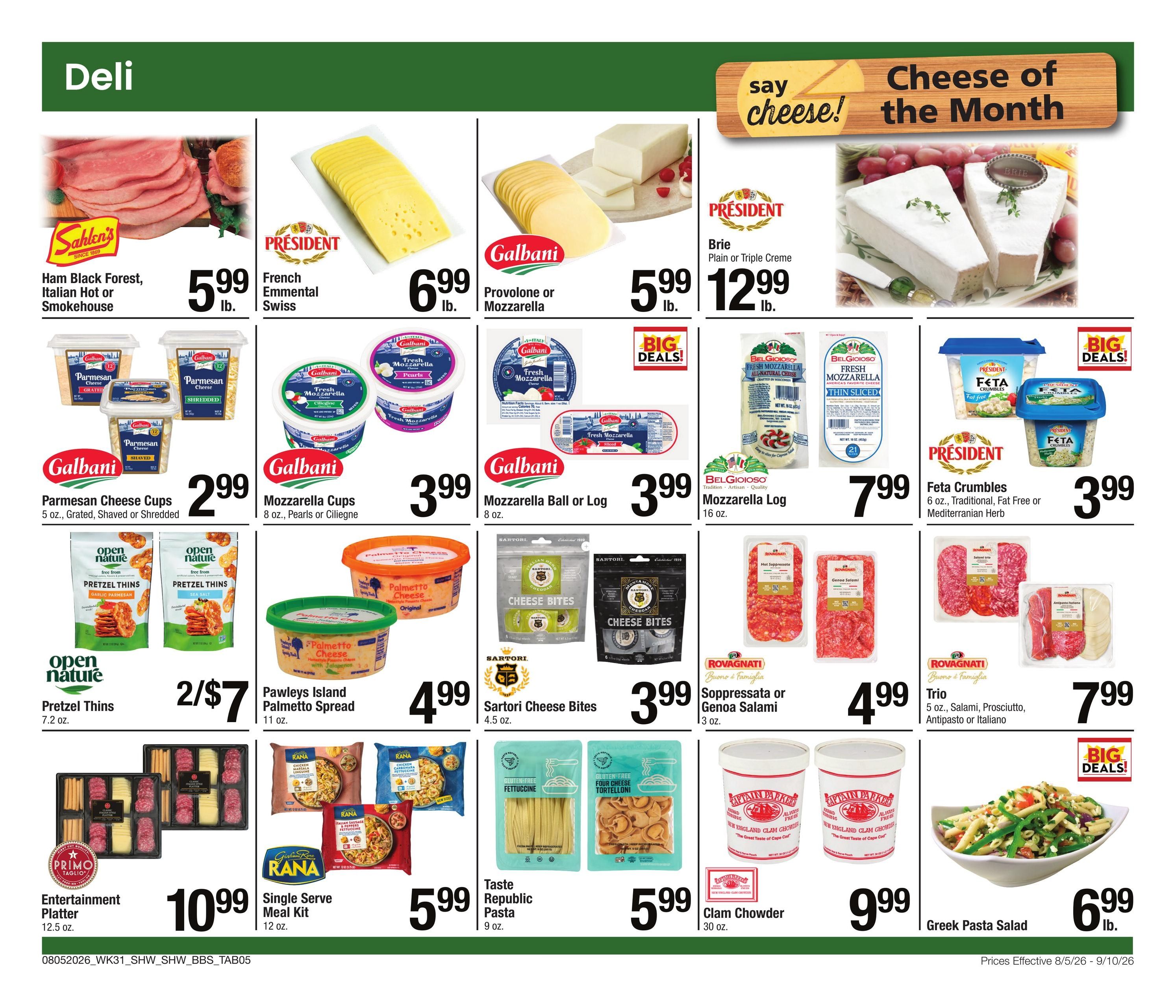 Shaw's (CT, MA, NH, RI) Big Book of Savings Weekly Ad August 5 - September 10, 2026