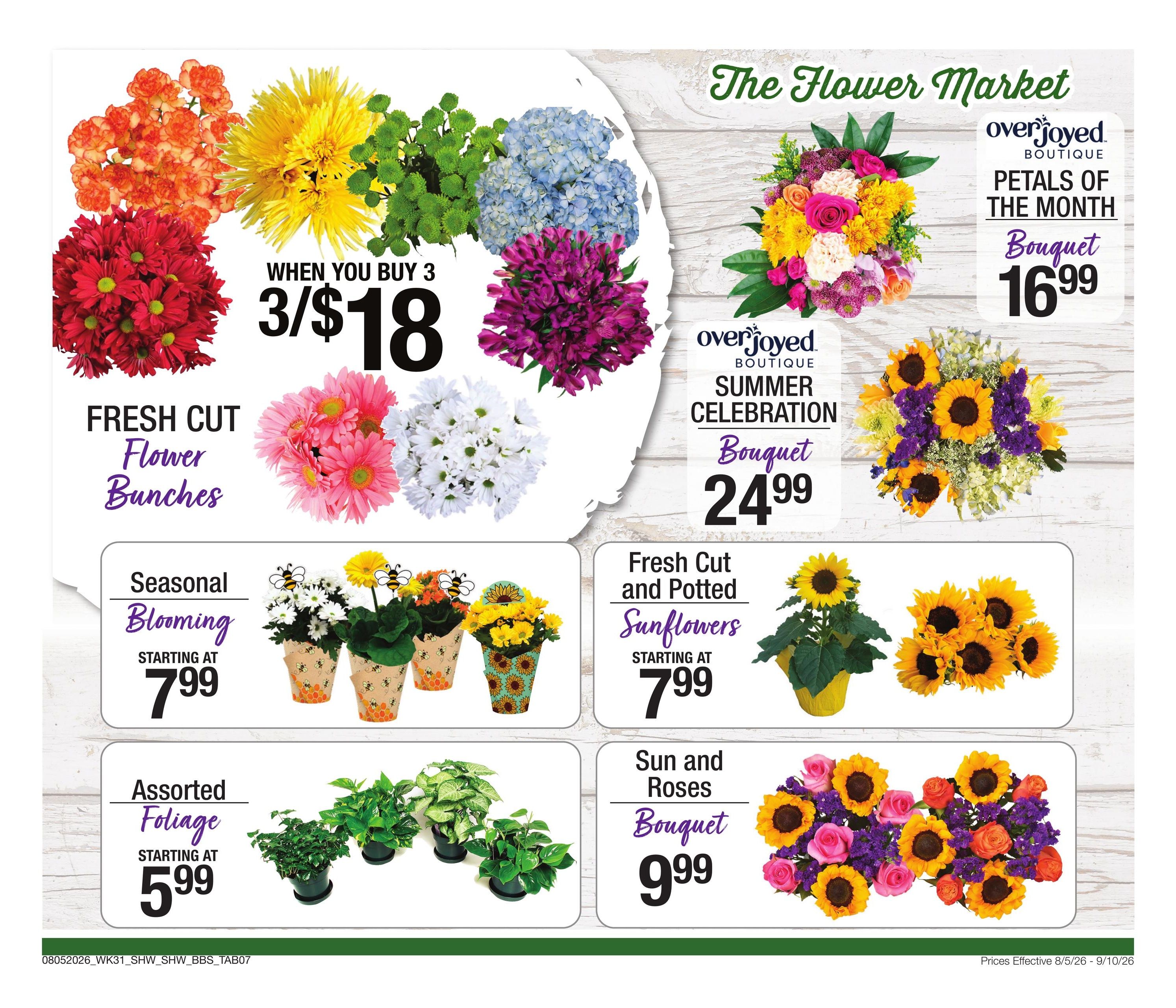 Shaw's Big Book of Savings Weekly Ad August 5 - September 10, 2026