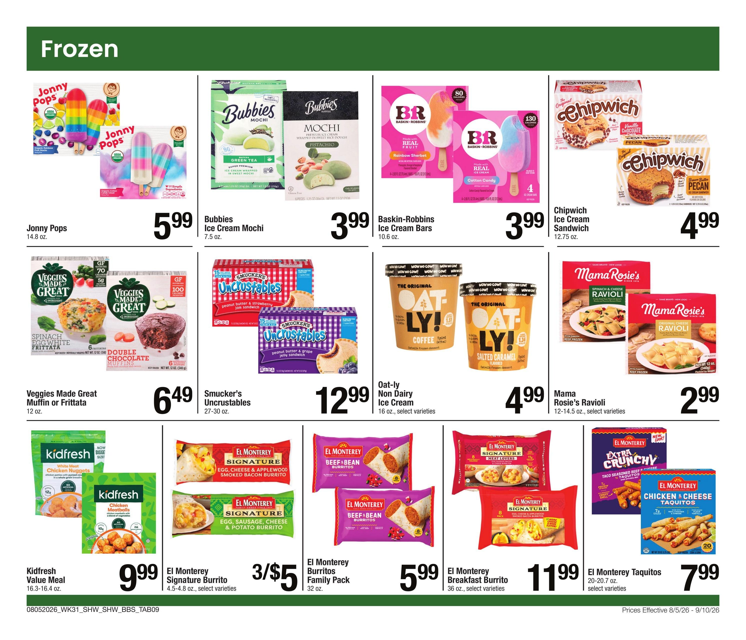 Shaw's Big Book of Savings Weekly Ad August 5 - September 10, 2026