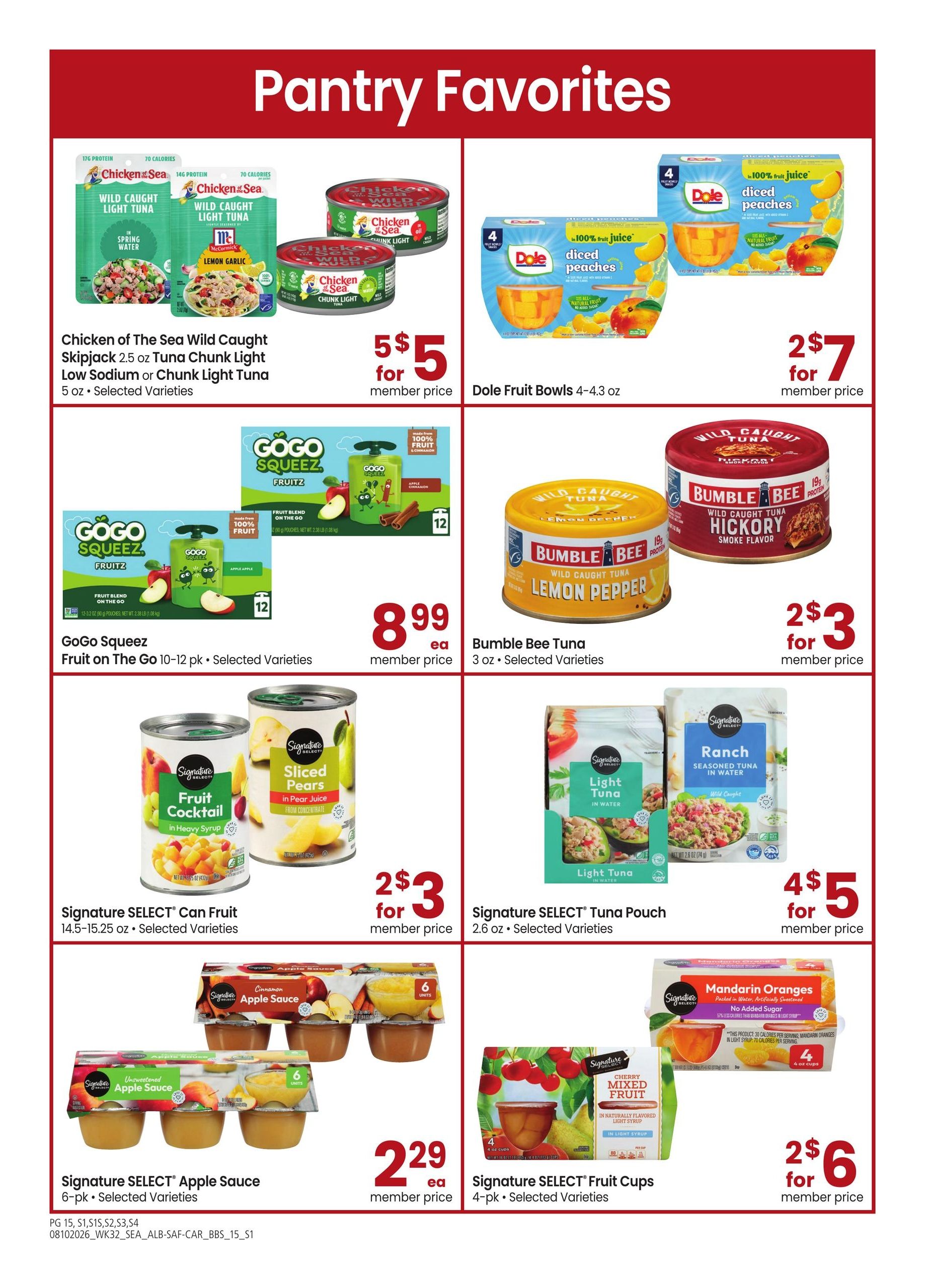 Safeway (WA) Big Book of Savings Weekly Ad August 10 - September 7, 2026